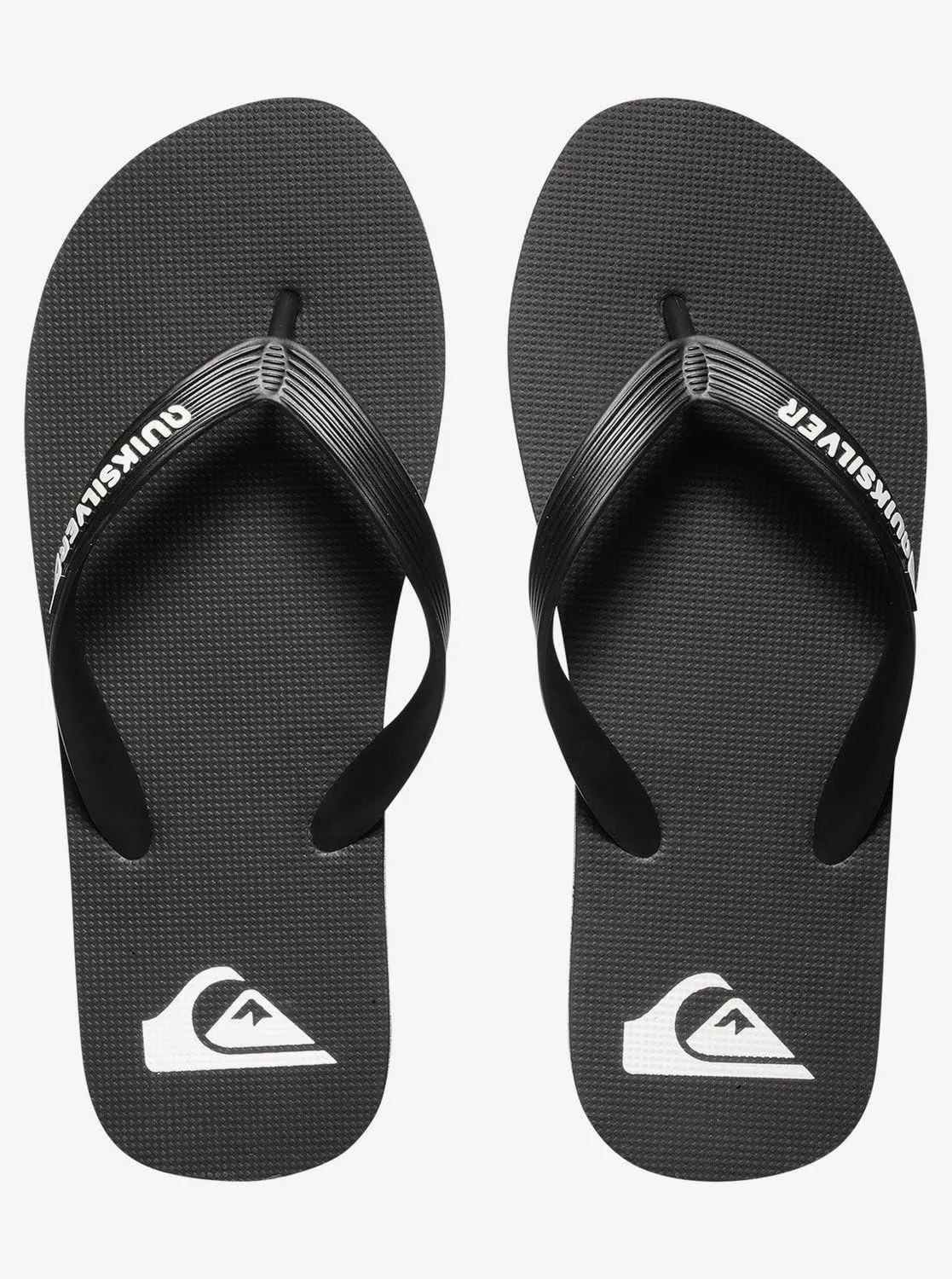 Quiksilver Molokai Men's Sandals, Black Black White Xkkw, 47 EU - immagine 5