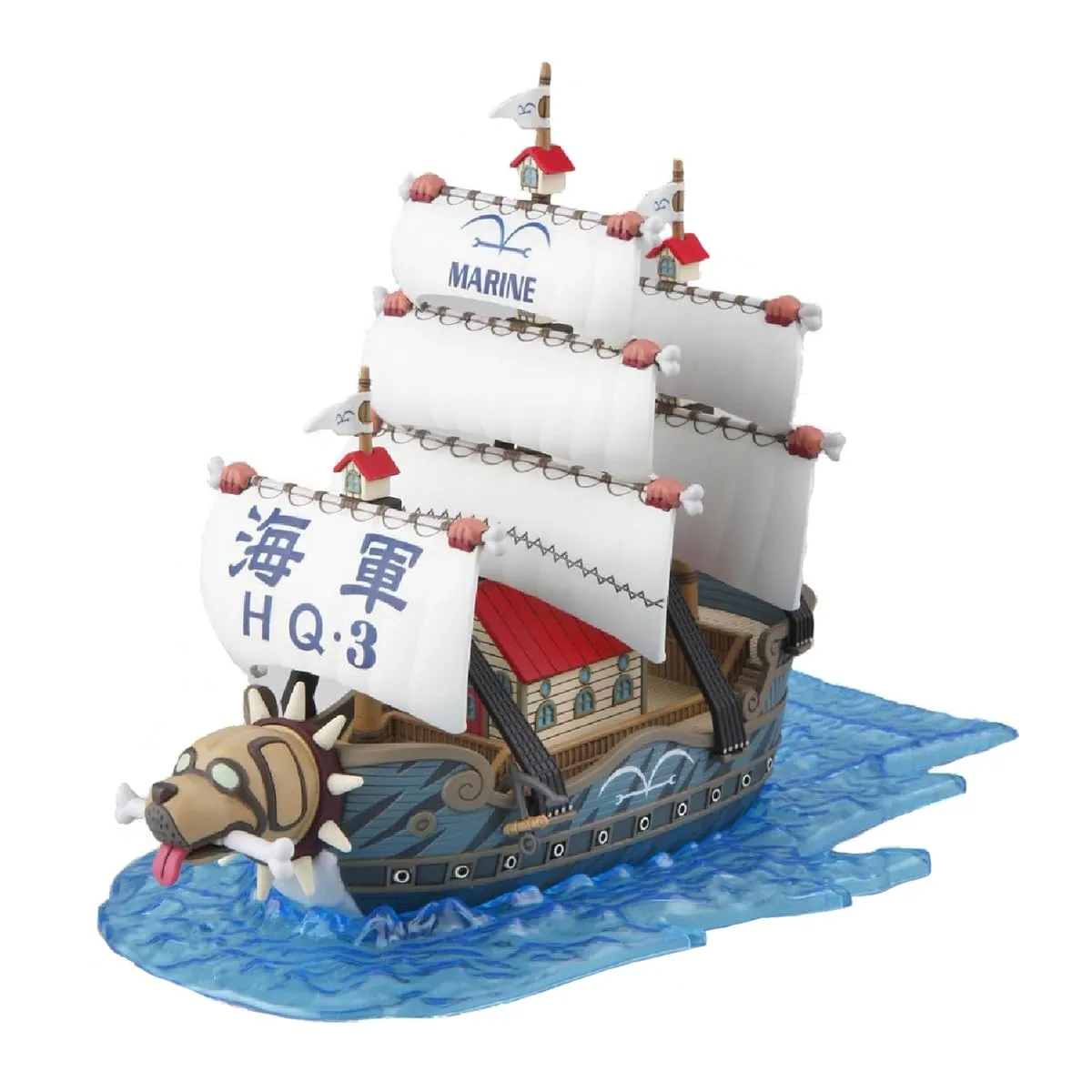 Bandai Spirits Grand Ship Collection Monkey D. Garp's Marine Ship G50574231 - immagine 2