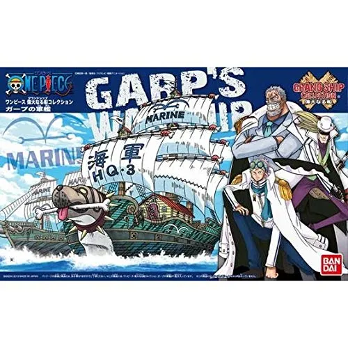 Bandai Spirits Grand Ship Collection Monkey D. Garp's Marine Ship G50574231 - immagine 5