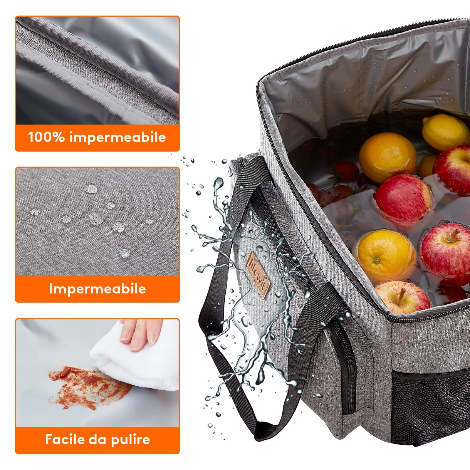 Lifewit Borsa Termica Porta Pranzo 24L - immagine 5
