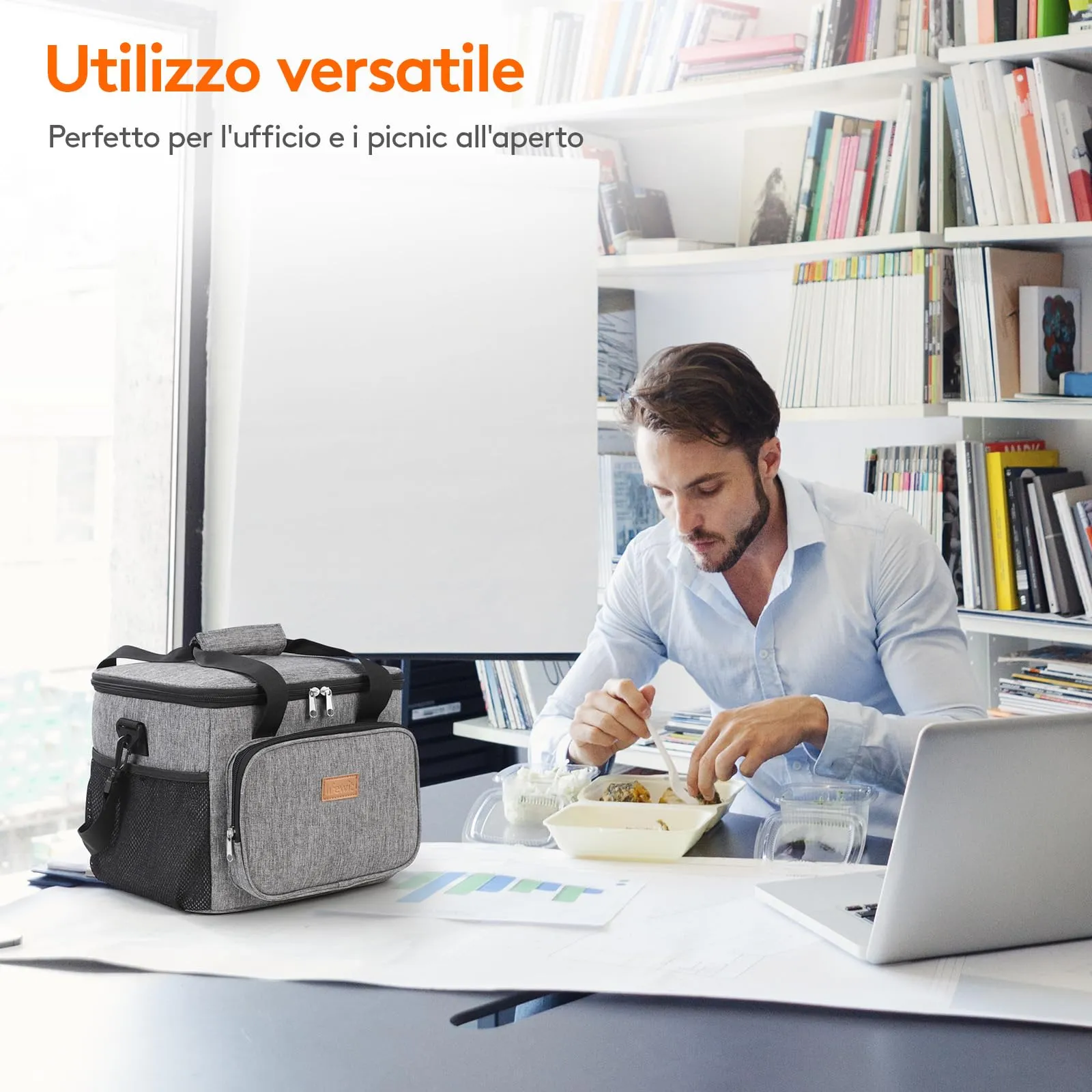 Lifewit Borsa Termica Porta Pranzo 24L - immagine 7