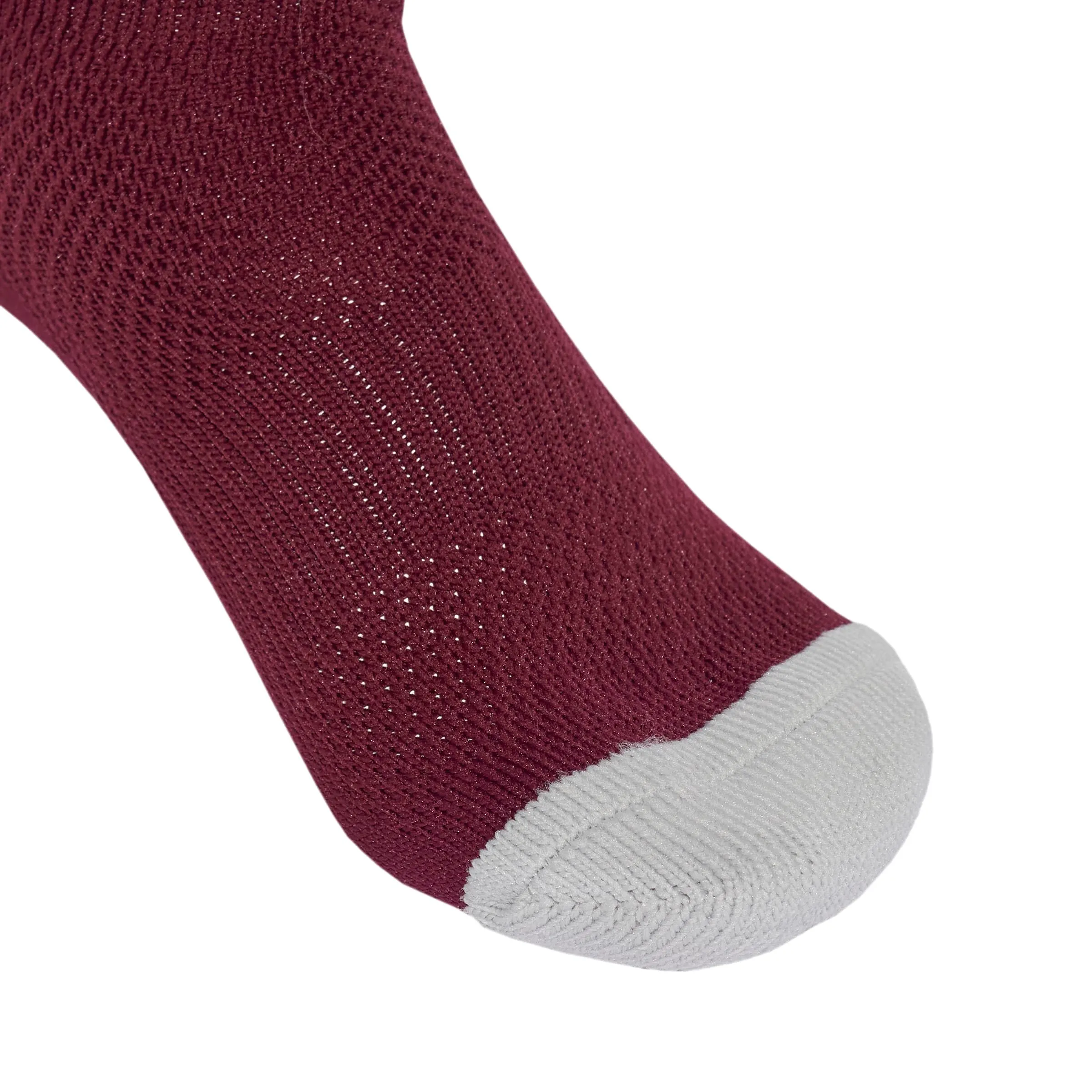 adidas Milano 23 Socks, Team Maroon 2/White, 42-45 - immagine 3