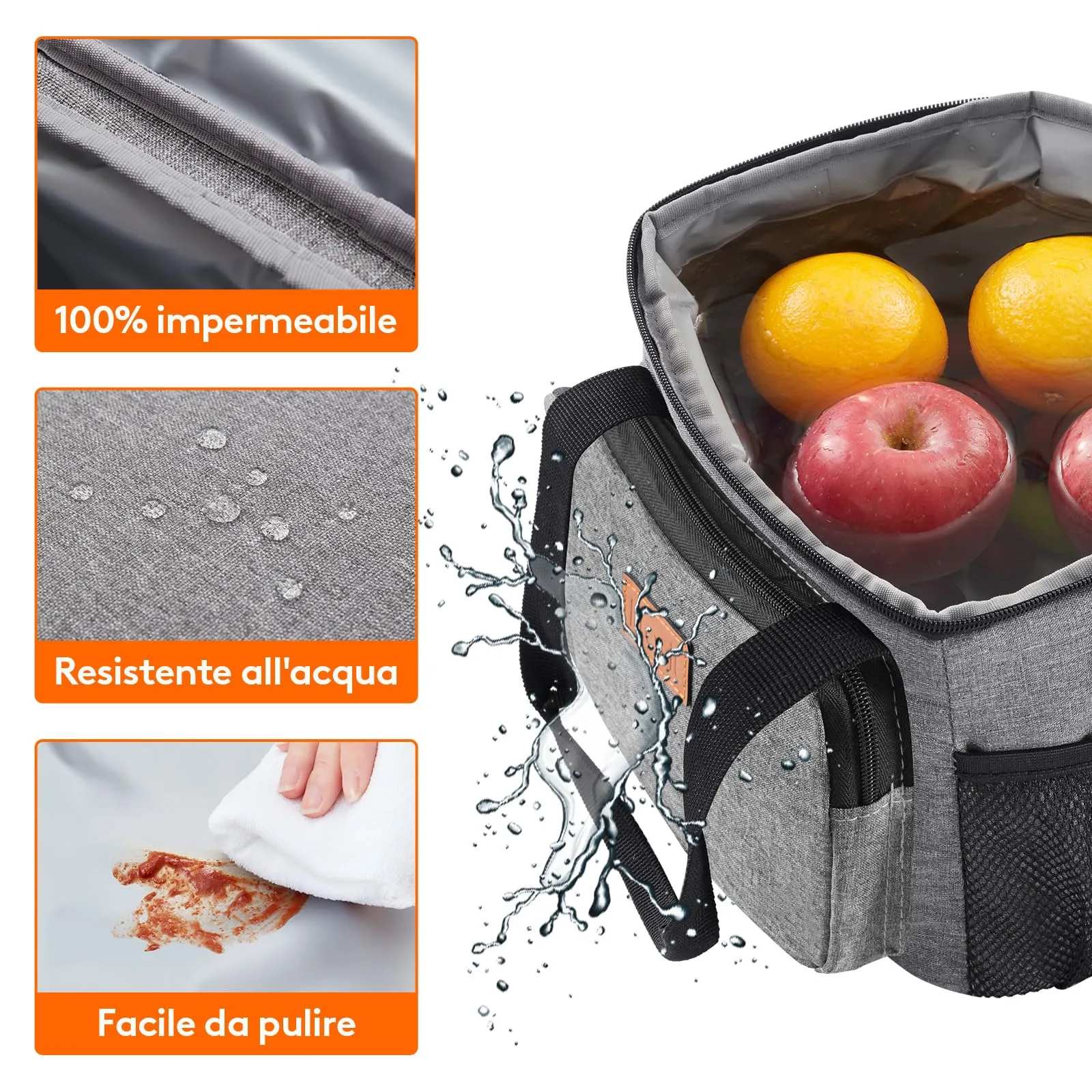 Lifewit Borsa Termica Porta Pranzo 9L - immagine 5