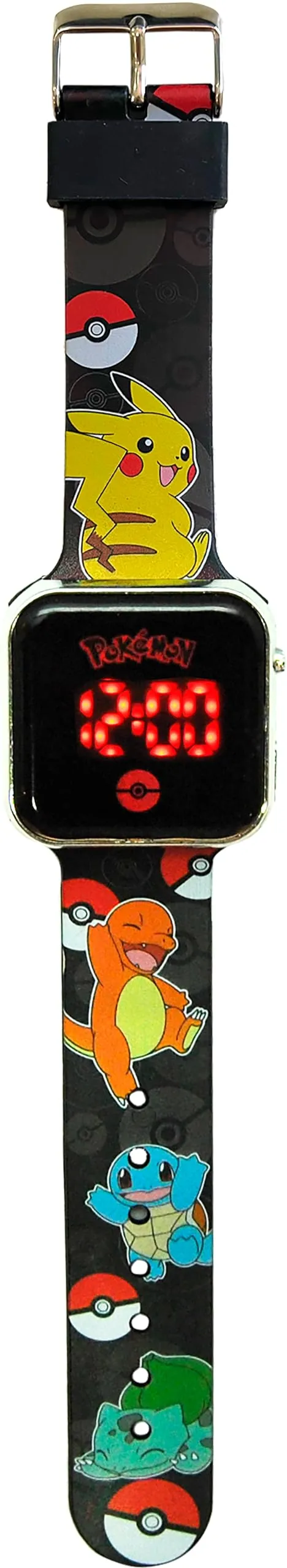 Nintendo Euroswan Pokemon LED Watch with Calendar POK4322 - immagine 1