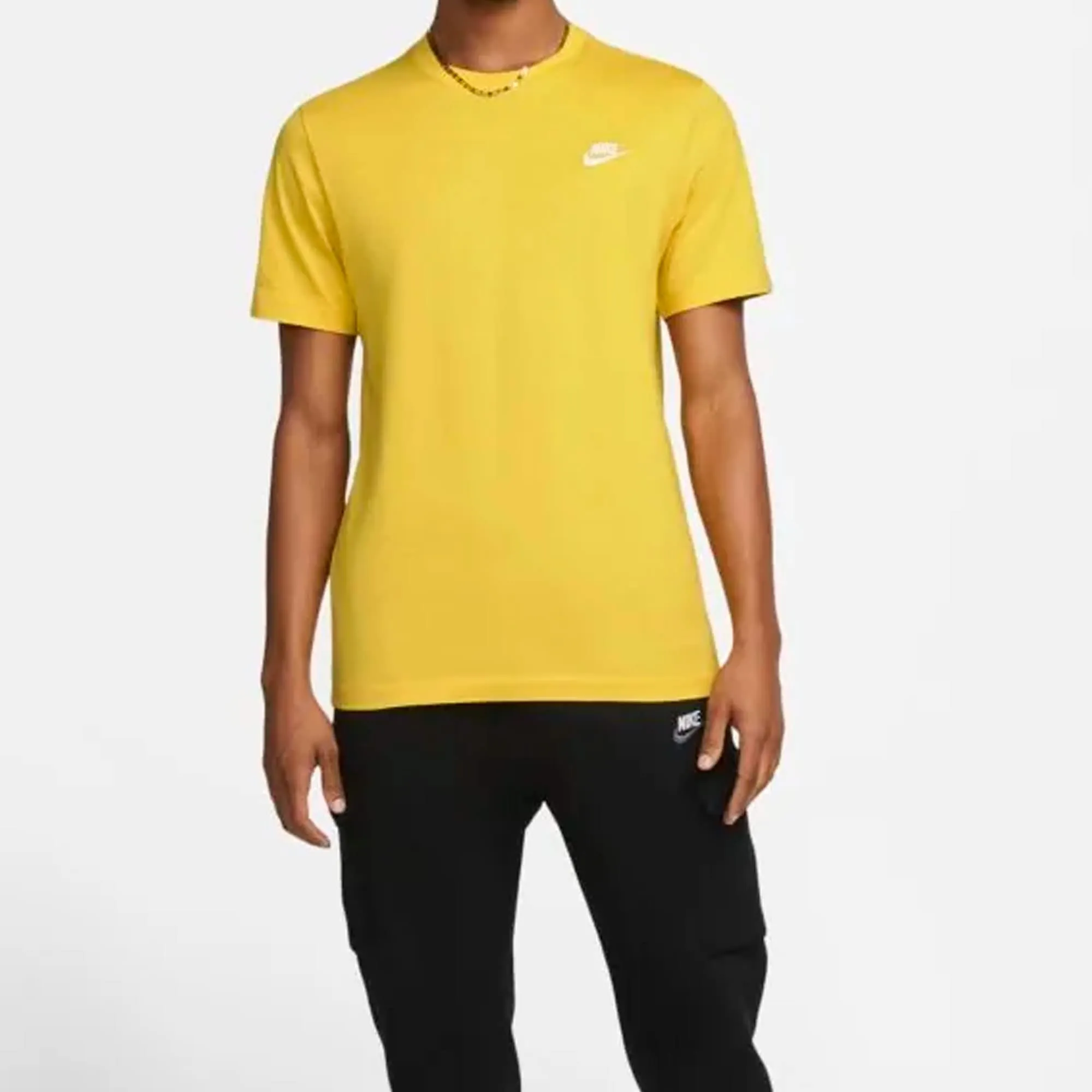 Nike Pantaloni da Jogging da Uomo, Giallo, M - immagine 3
