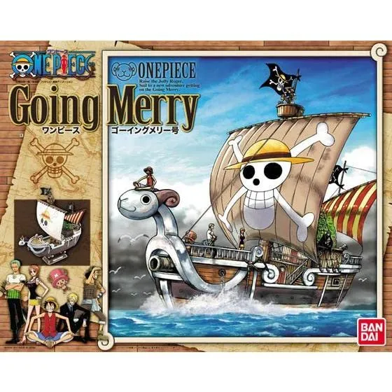 Bandai Spirits One Piece Going Merry Plastic Model Ship (New Edition), 28 cm - immagine 4