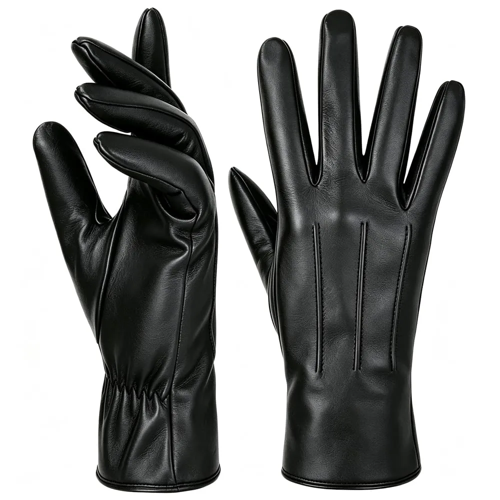 Harssidanzar Guanti Donna Invernali Touch Screen GL017EU Nero XXL - immagine 1