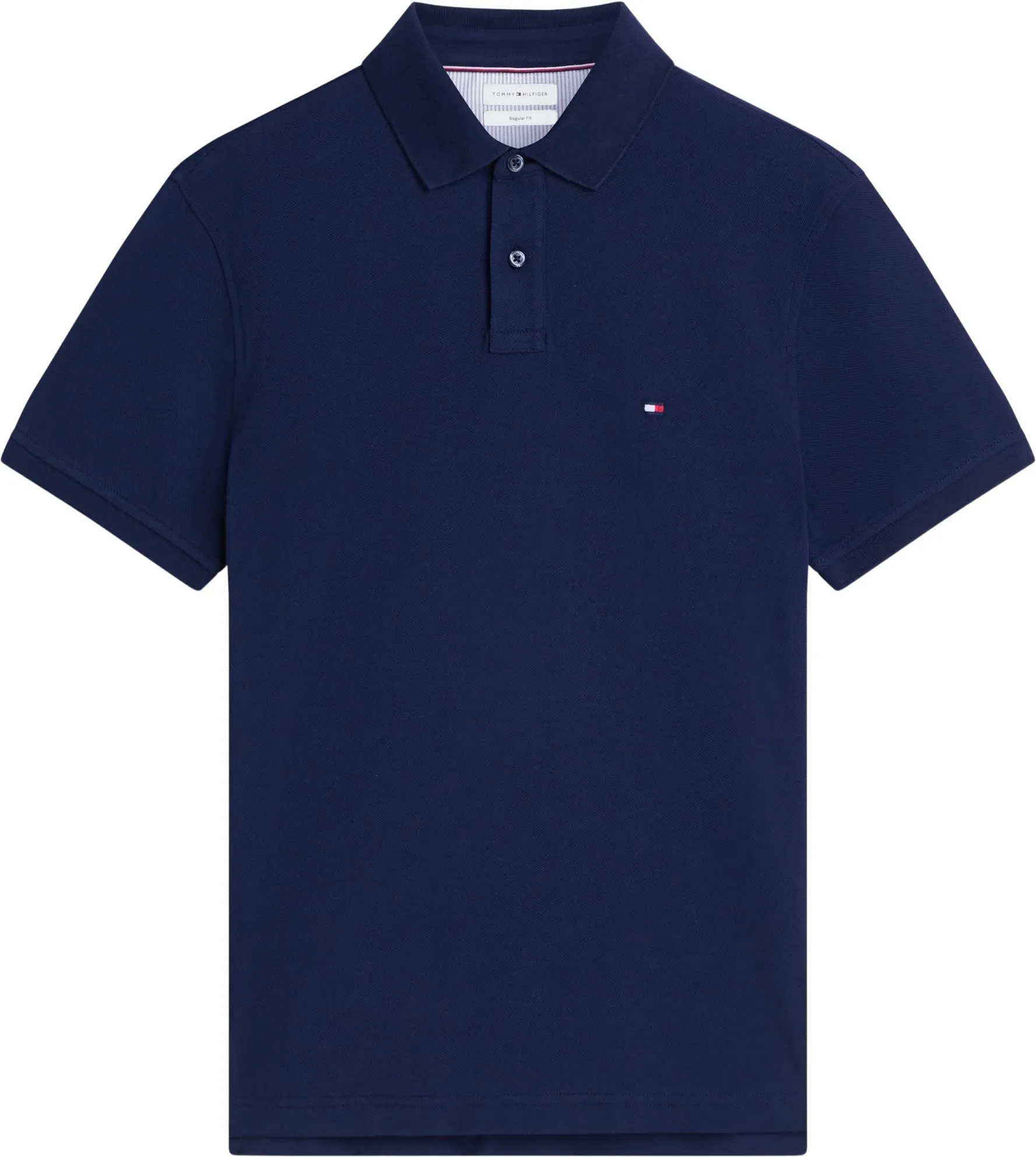Tommy Hilfiger 1985 Regular Fit Polo Shirt, Carbon Navy, M - immagine 5