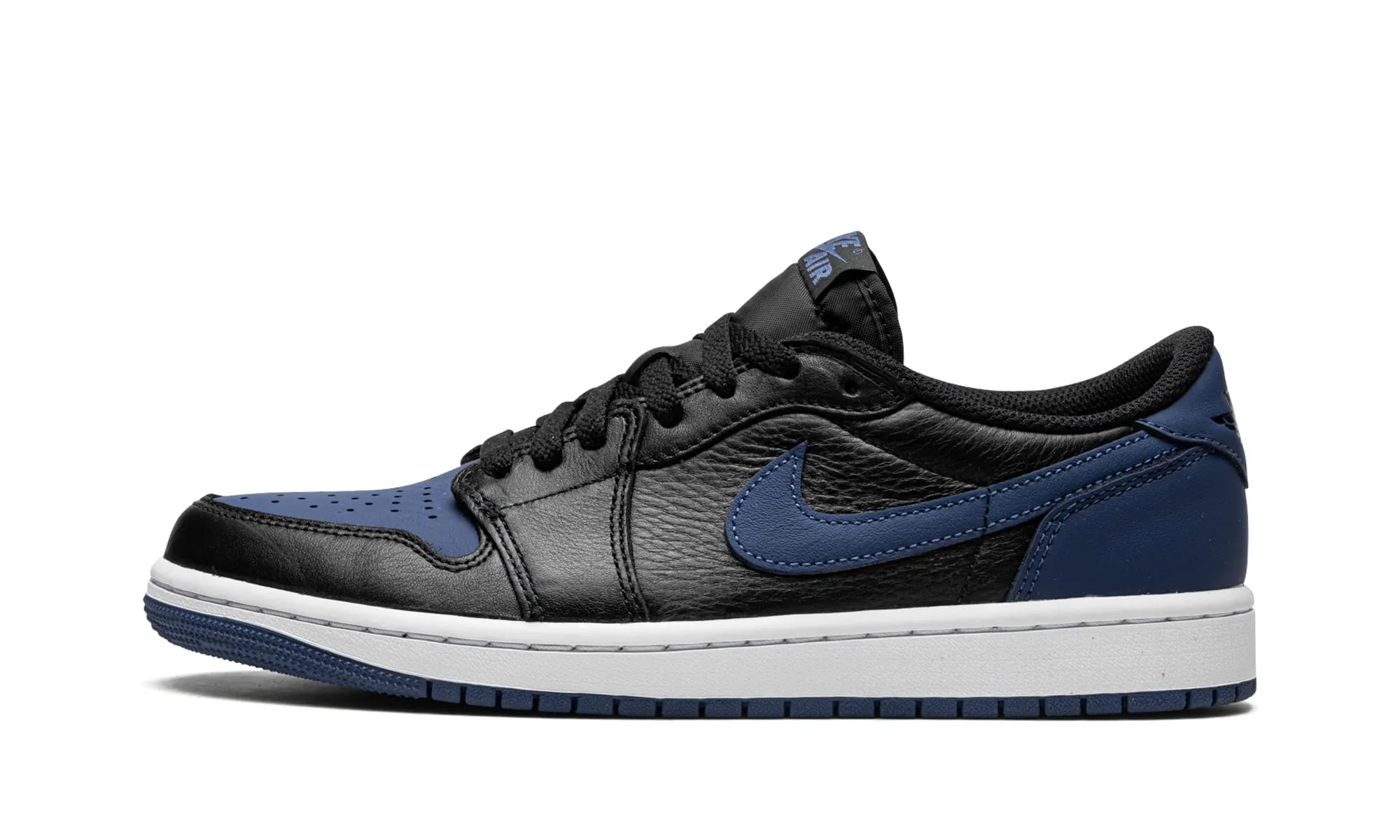 Nike Wmns Air Jordan 1 Mid, Blu e Nero, 42.5 EU - immagine 2