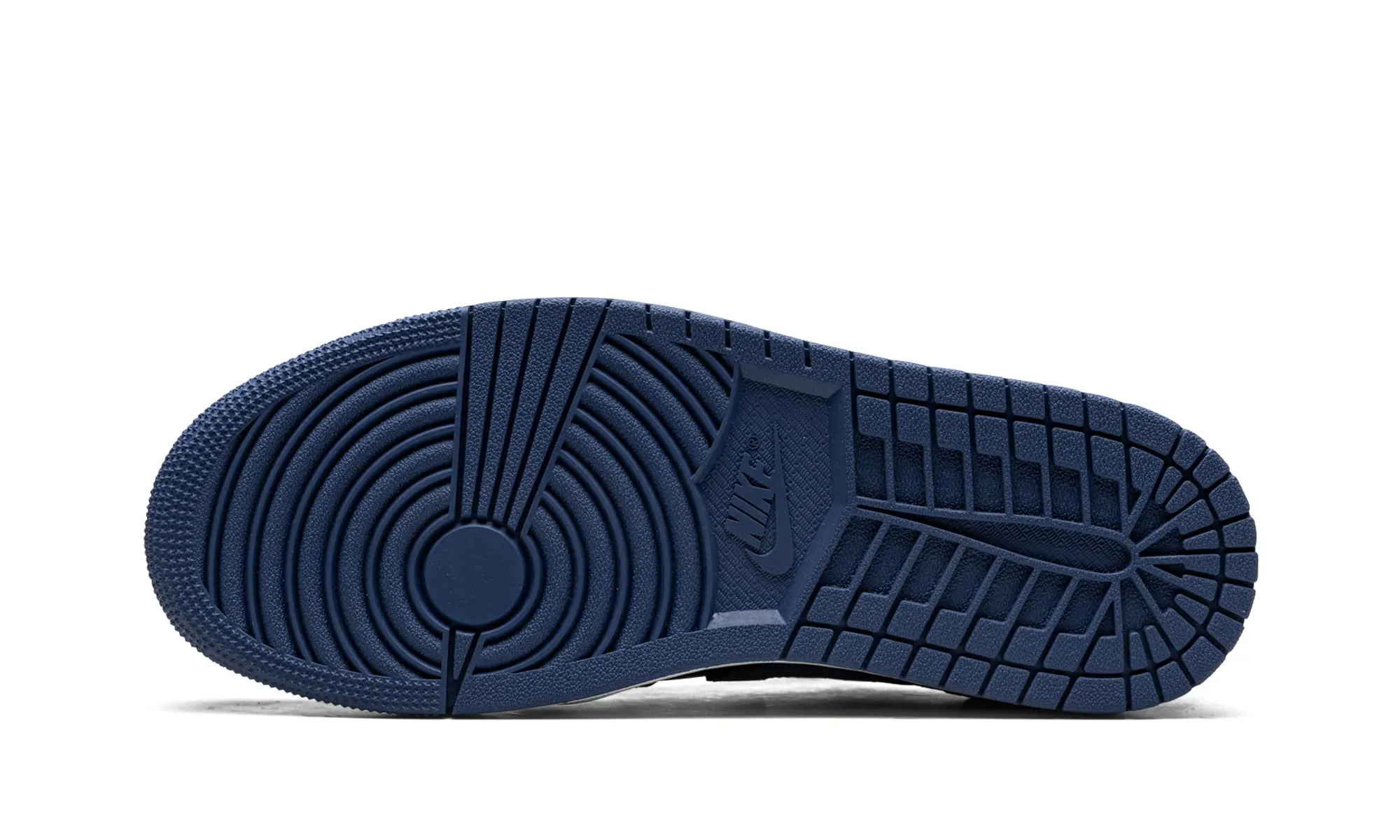 Nike Wmns Air Jordan 1 Mid, Blu e Nero, 42.5 EU - immagine 6