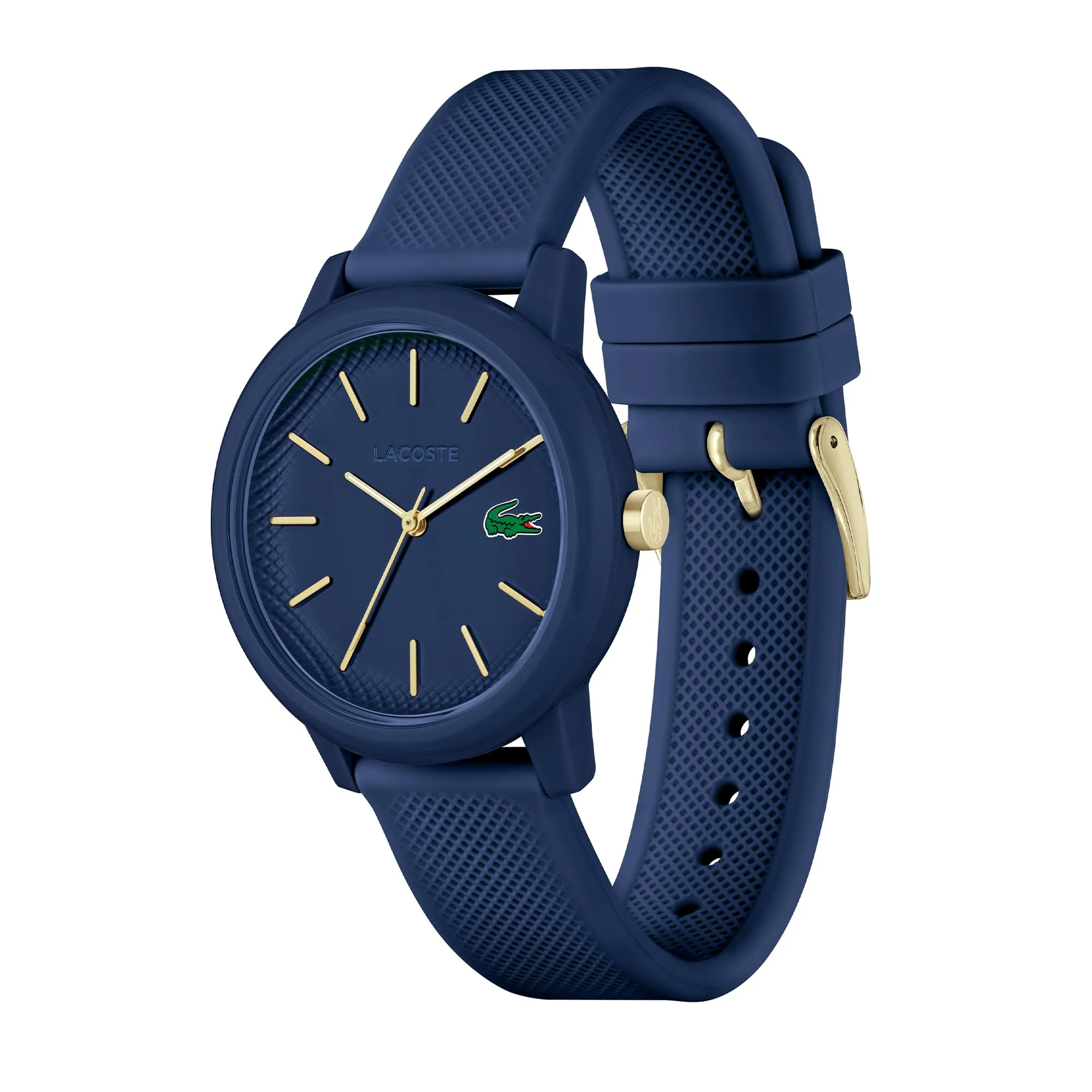 Lacoste 12.12 Orologio Analogico da Donna Cinturino Silicone Blu Navy 2001271 - immagine 2