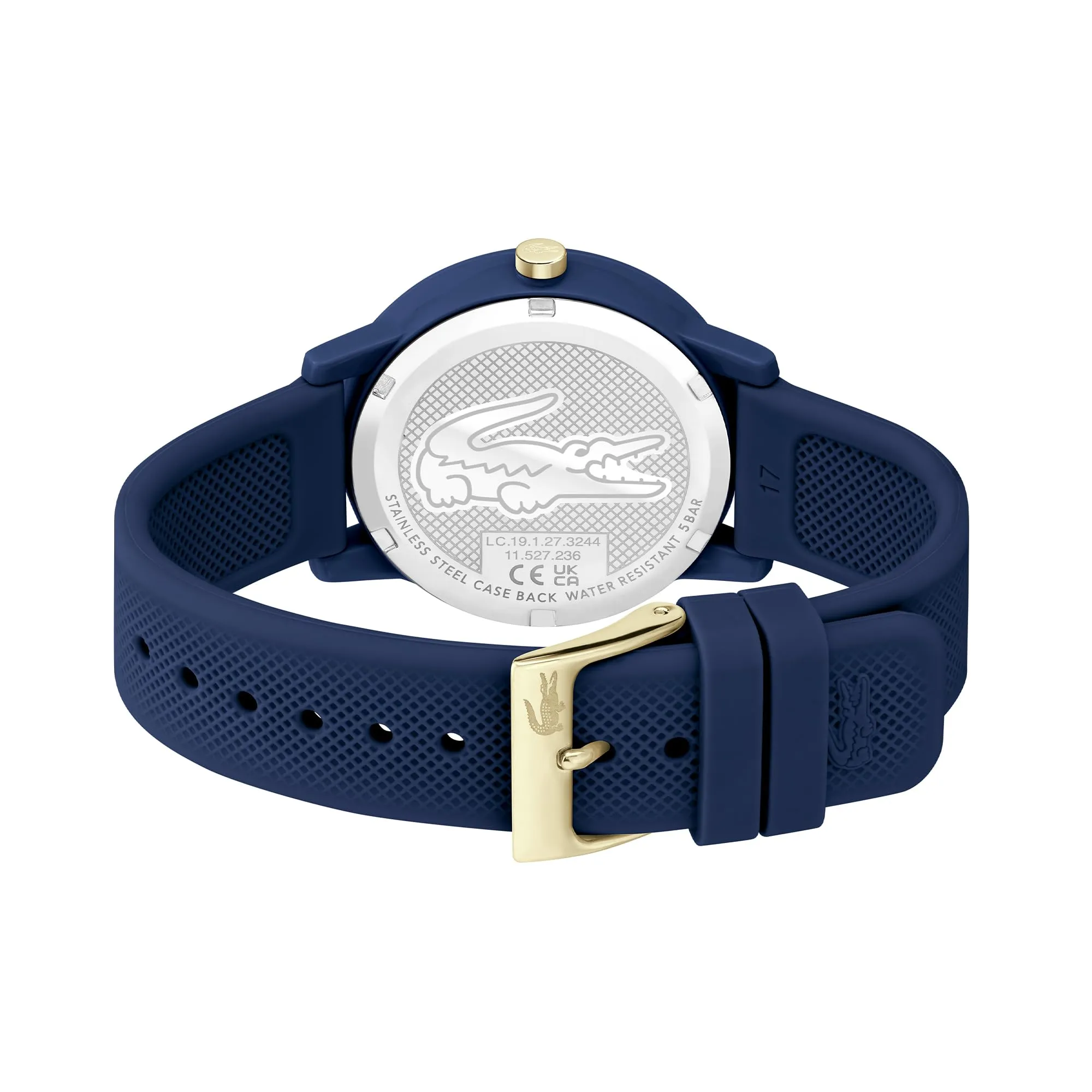 Lacoste 12.12 Orologio Analogico da Donna Cinturino Silicone Blu Navy 2001271 - immagine 3