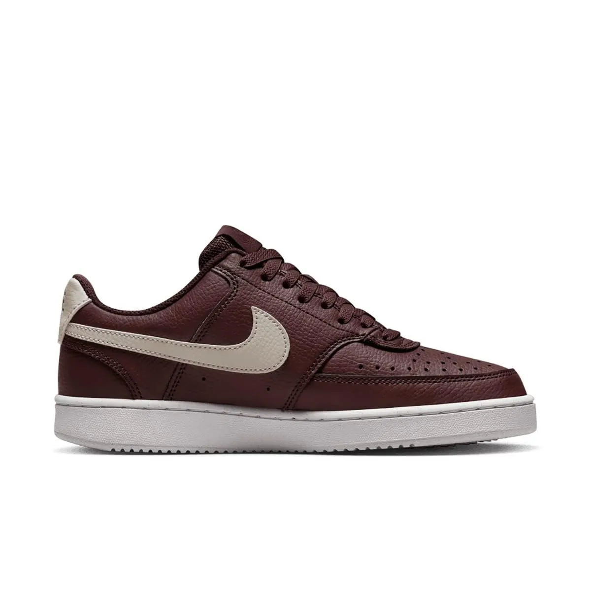 Nike Court Vision Donna Burgundy Crush Light Bone White DH3158-601 36.5 EU - immagine 3
