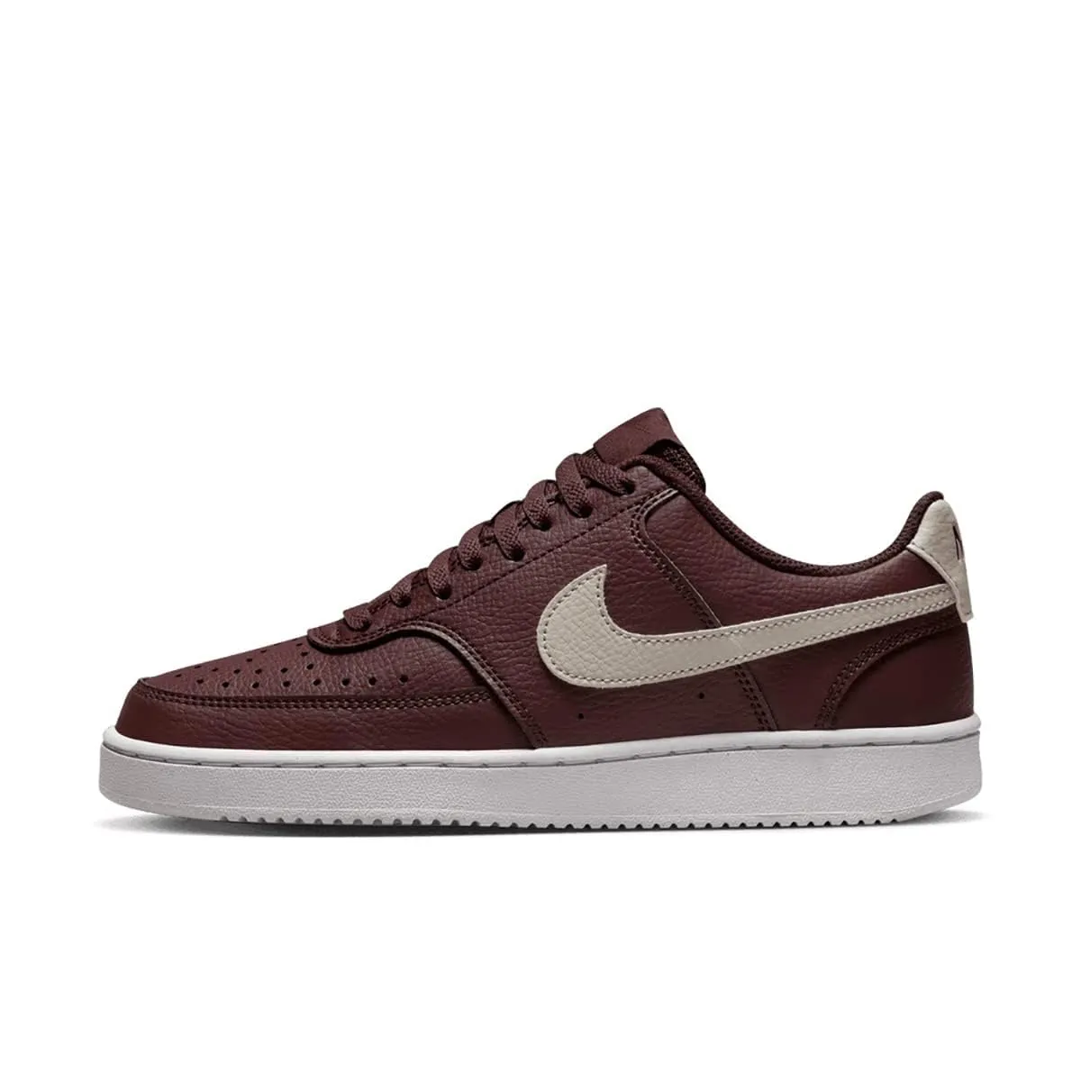 Nike Court Vision Donna Burgundy Crush Light Bone White DH3158-601 36.5 EU - immagine 4
