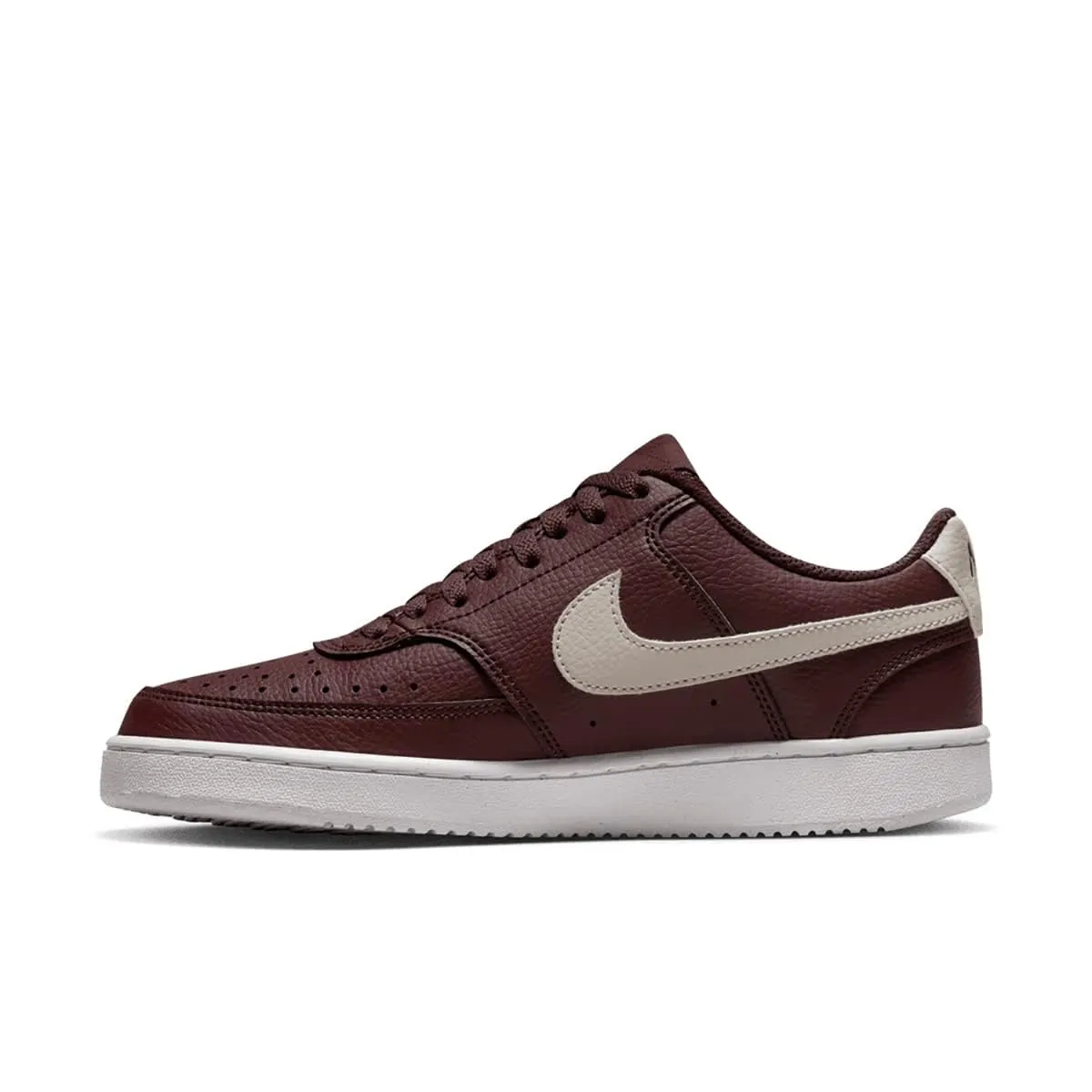 Nike Court Vision Donna Burgundy Crush Light Bone White DH3158-601 36.5 EU - immagine 5