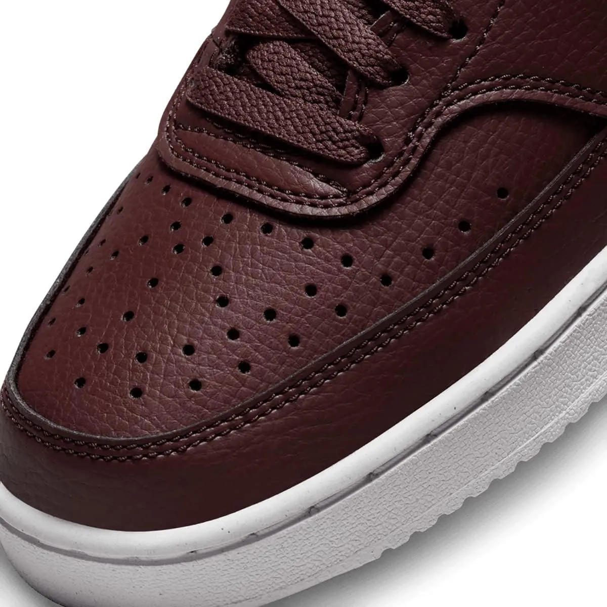 Nike Court Vision Donna Burgundy Crush Light Bone White DH3158-601 36.5 EU - immagine 9