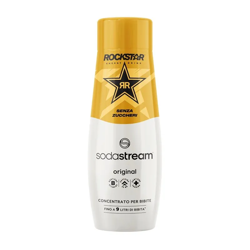 SodaStream Sciroppo Rockstar Original Zero, 440 ml - immagine 1