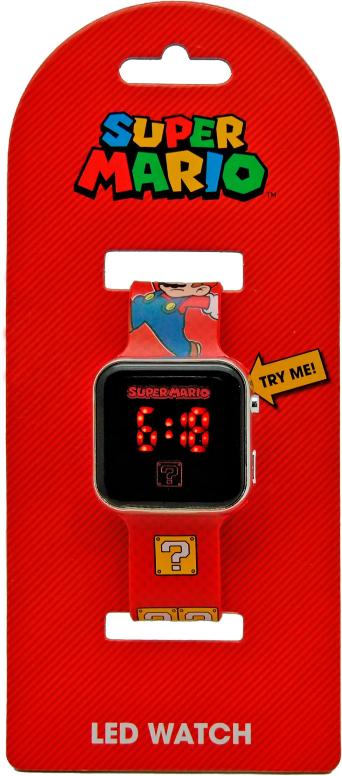 Nintendo Kids Euroswan Super Mario LED Watch GSM4107 - immagine 2