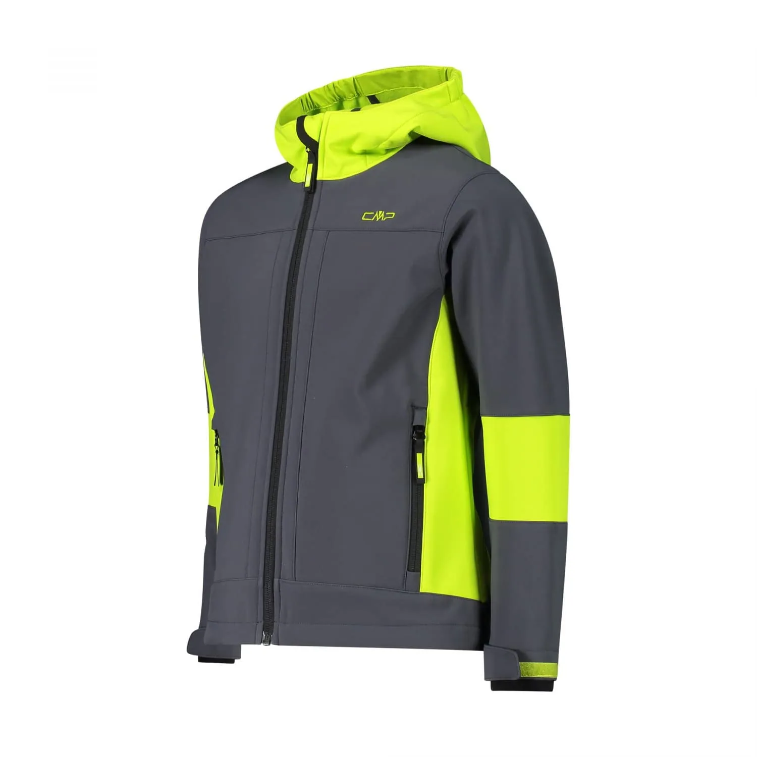 CMP Giacca Softshell Bambini Titanio-Acido 140 - immagine 3
