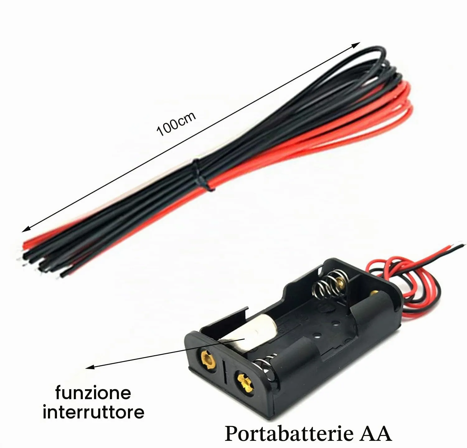 RUNCCI-YUN 8 Set DC Motori Rettangolari 1.5V-3V 15000 RPM con Interruttori, Eliche e Custodie Batteria AA per Modelli DIY (130 Mini Motori) - immagine 3