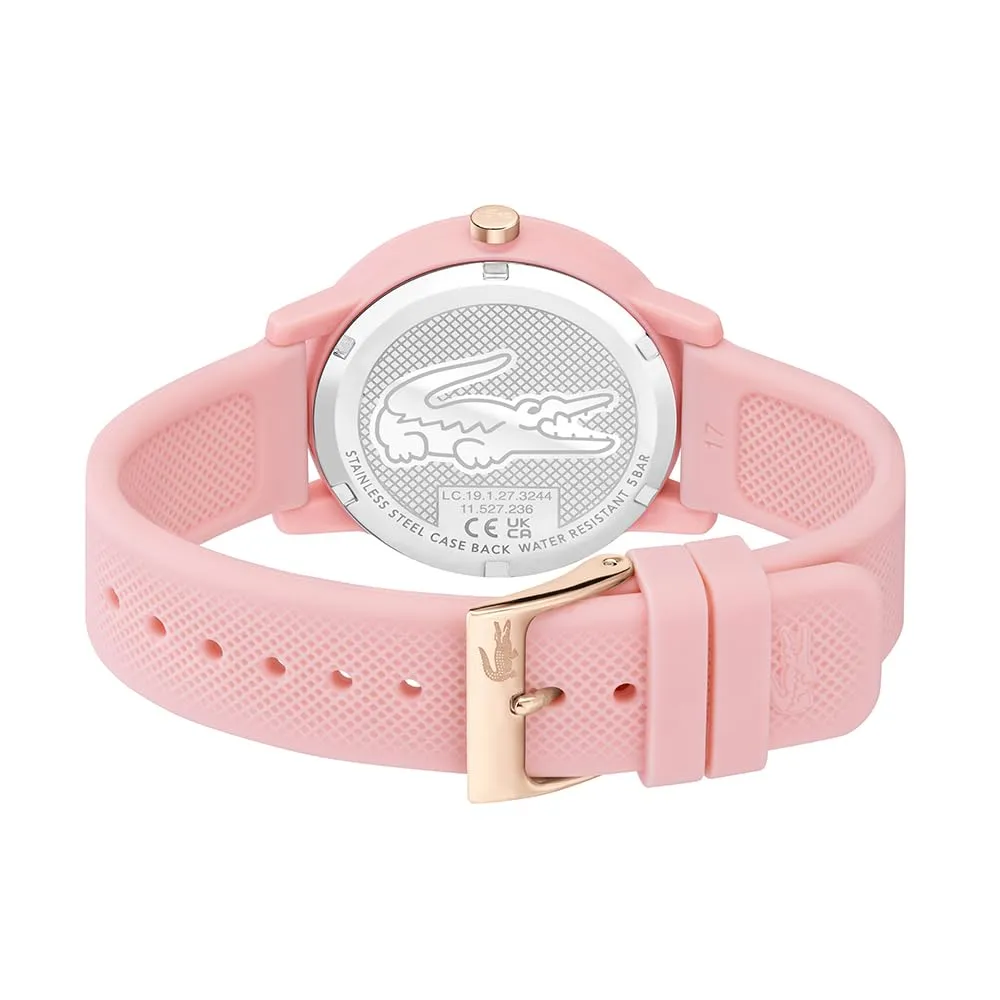Lacoste 12.12 Orologio Analogico Donna Cinturino in Silicone Rosa 2001213 - immagine 3