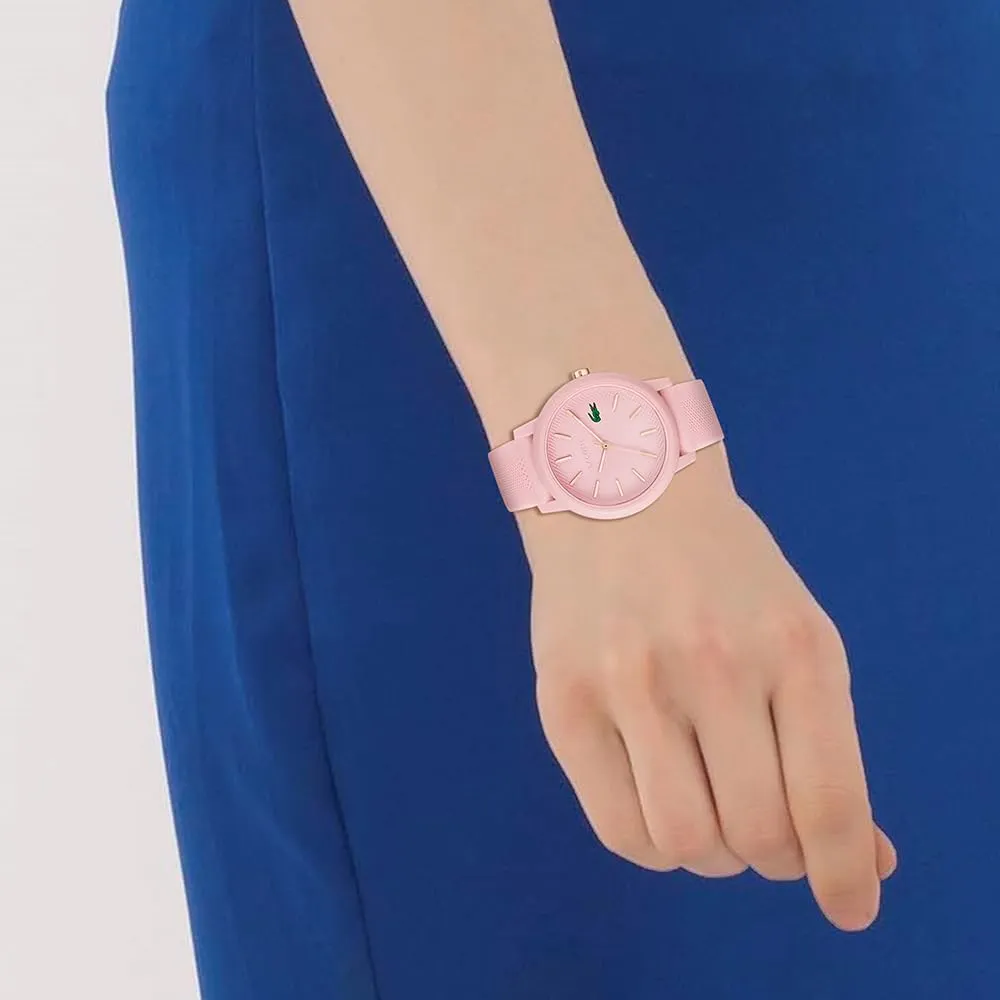 Lacoste 12.12 Orologio Analogico Donna Cinturino in Silicone Rosa 2001213 - immagine 4