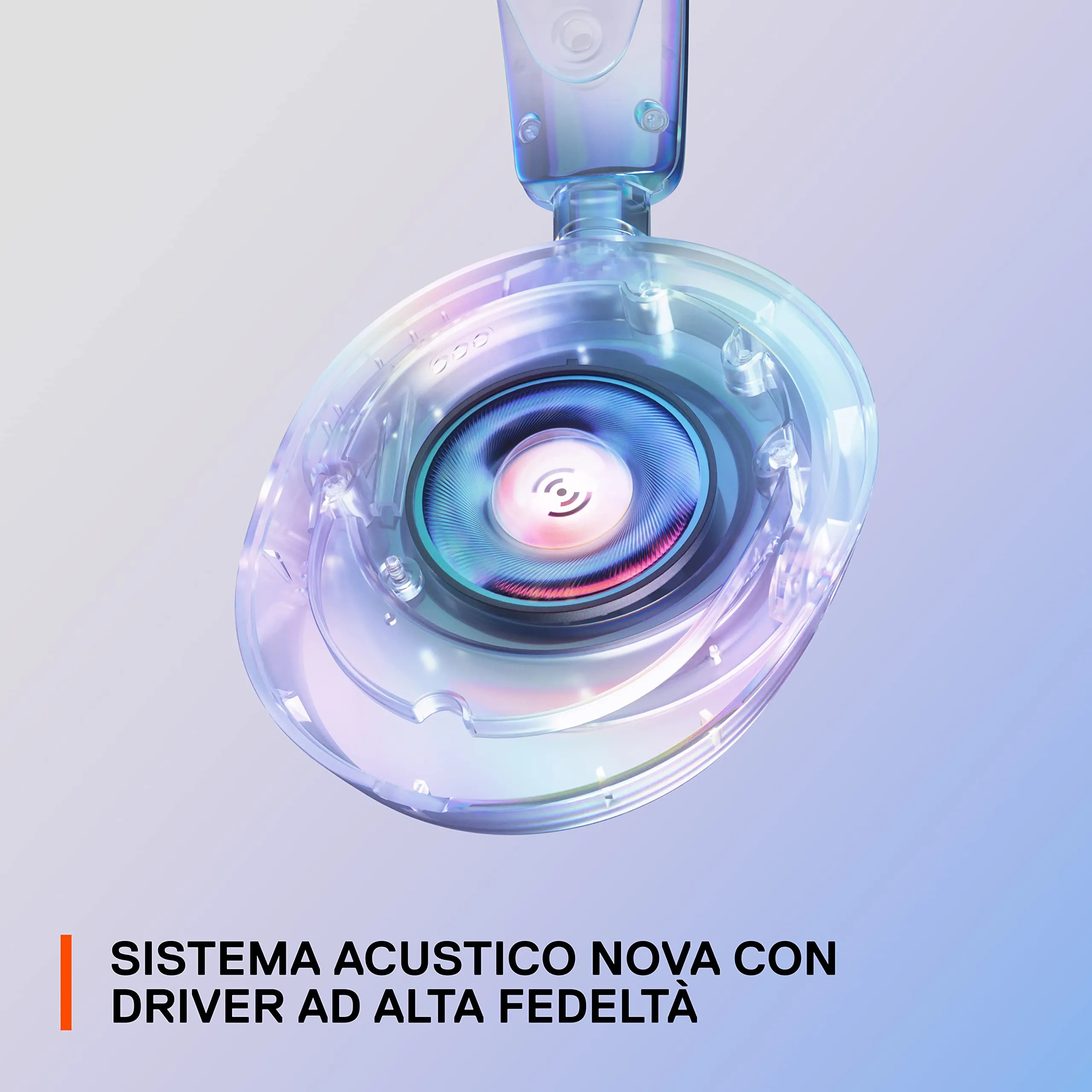 SteelSeries Arctis Nova 1 Cuffie da Gaming Multisistema - Bianco - immagine 5