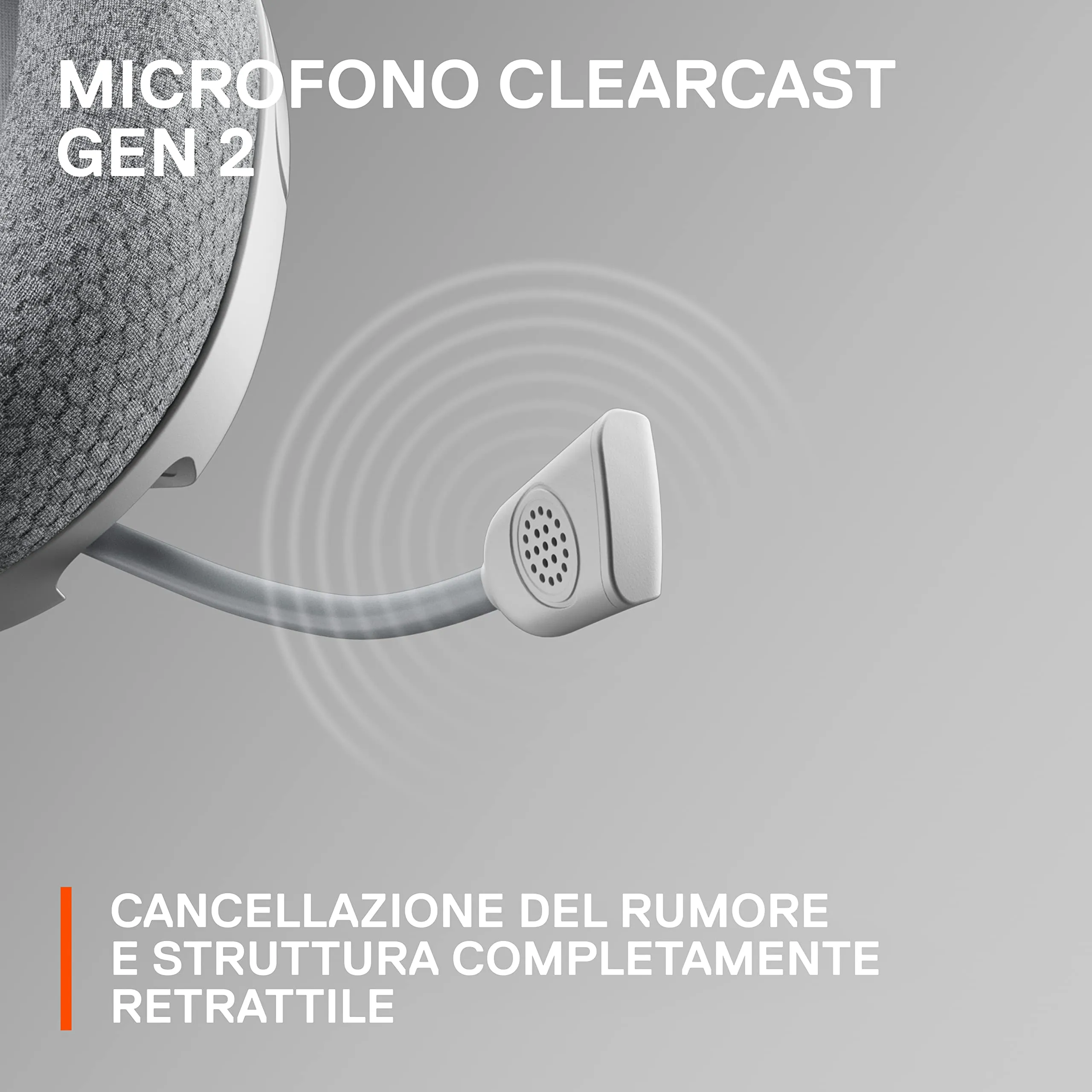 SteelSeries Arctis Nova 1 Cuffie da Gaming Multisistema - Bianco - immagine 9