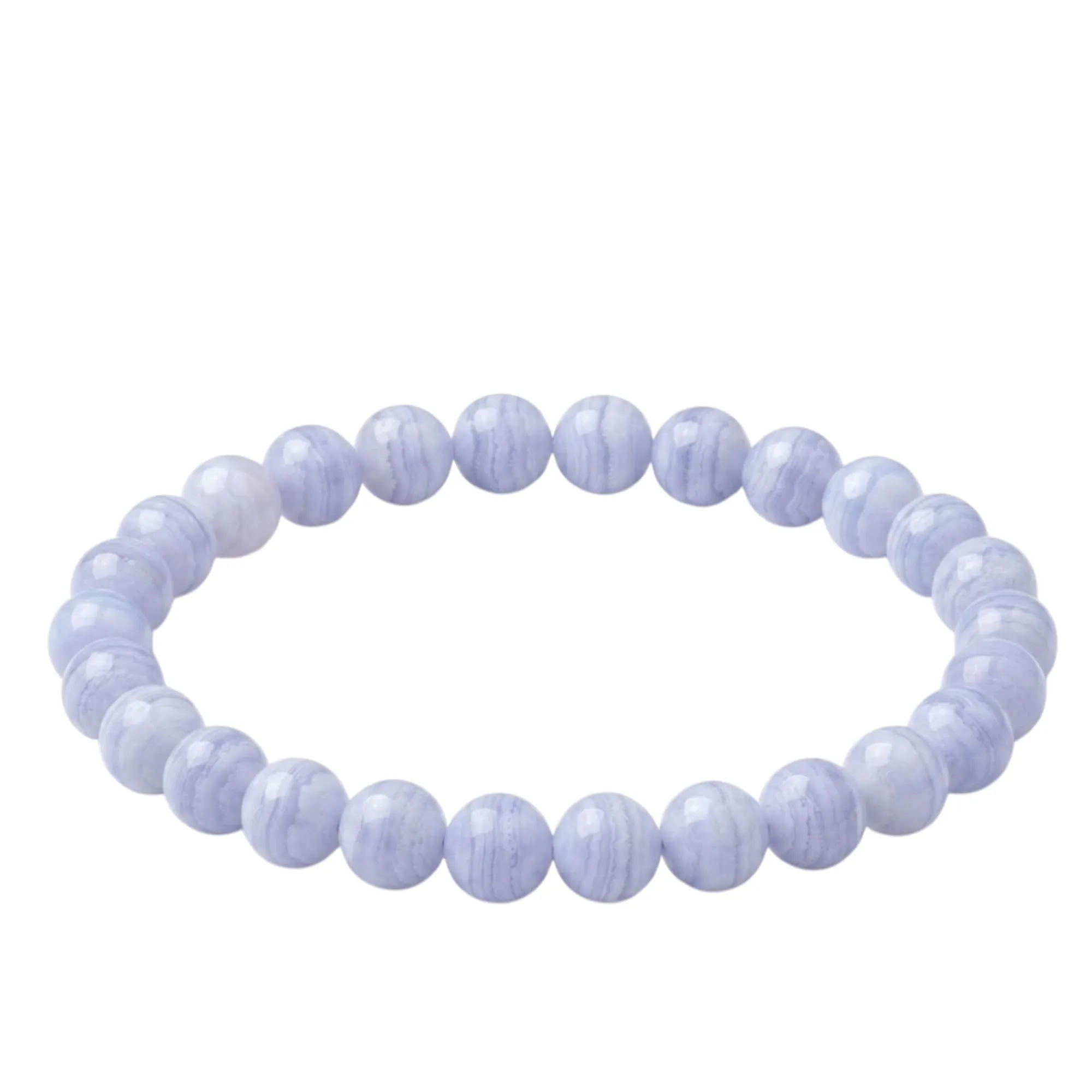 Alchimia Bracciale Unisex in Calcedonio 6 mm - immagine 8