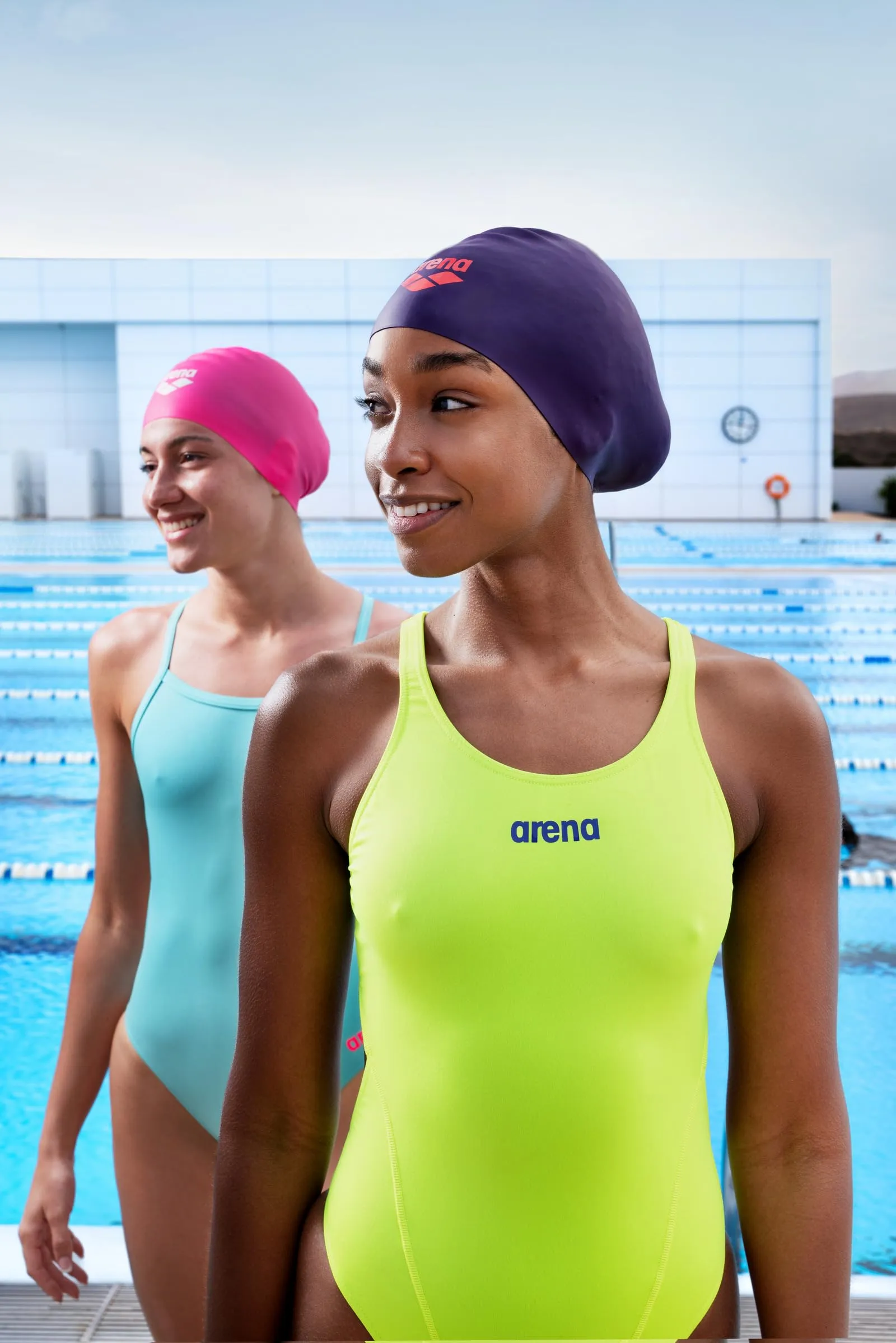 Arena Solid Swim Tech Team Costume Intero Donna MaxLife Eco - immagine 8