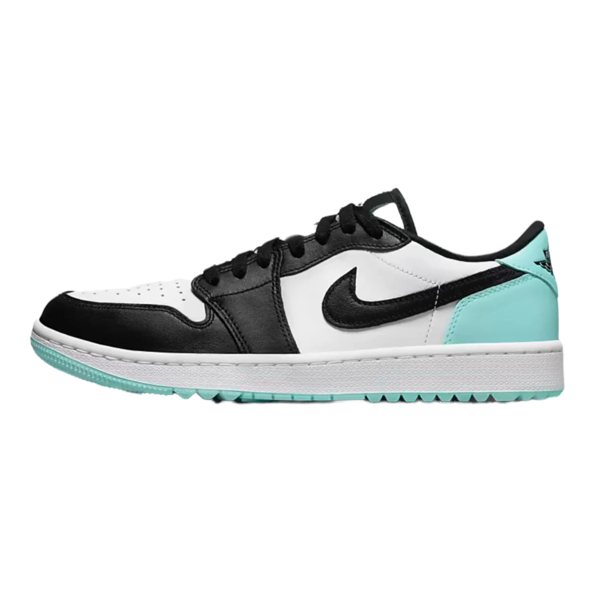 Nike Jordan 1 Low Scarpe da Golf da Uomo Bianco/Nero-Copa DD9315-114 46 EU - immagine 1