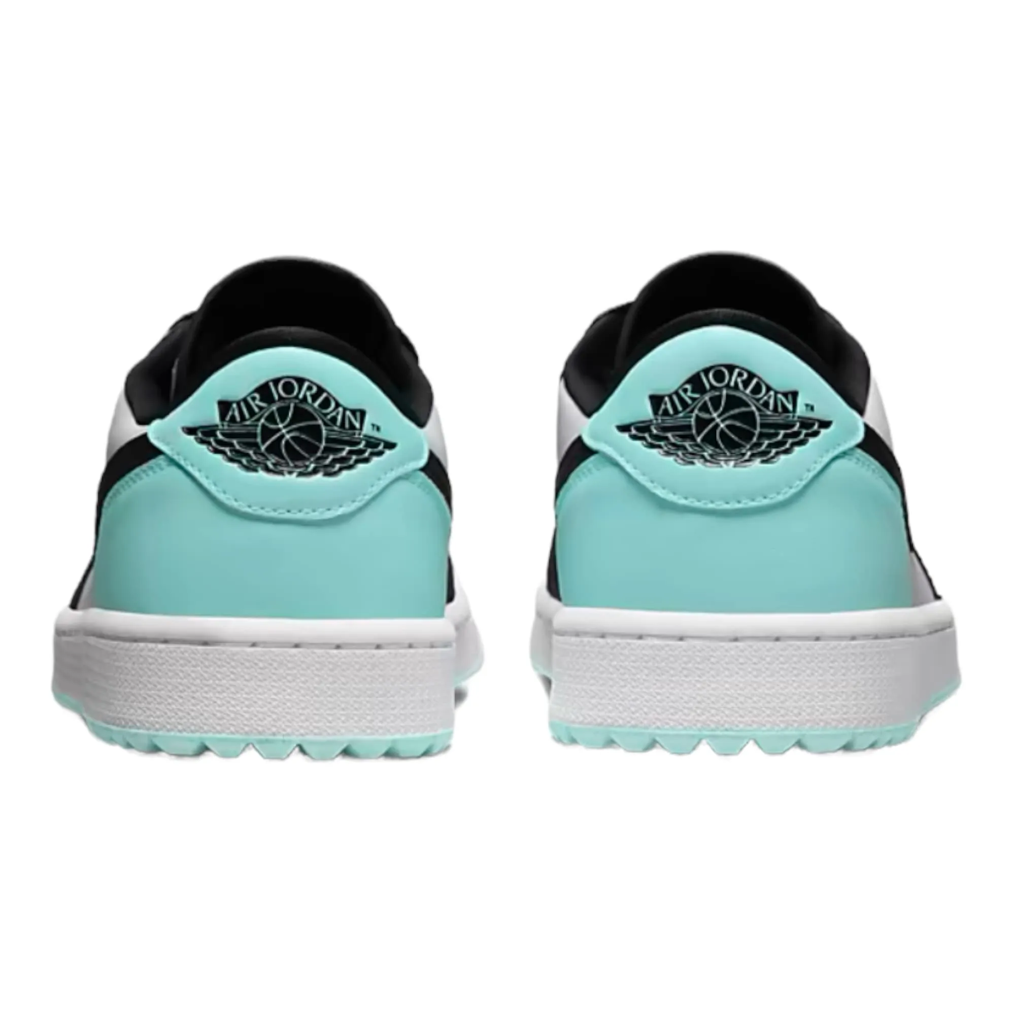 Nike Jordan 1 Low Scarpe da Golf da Uomo Bianco/Nero-Copa DD9315-114 46 EU - immagine 5