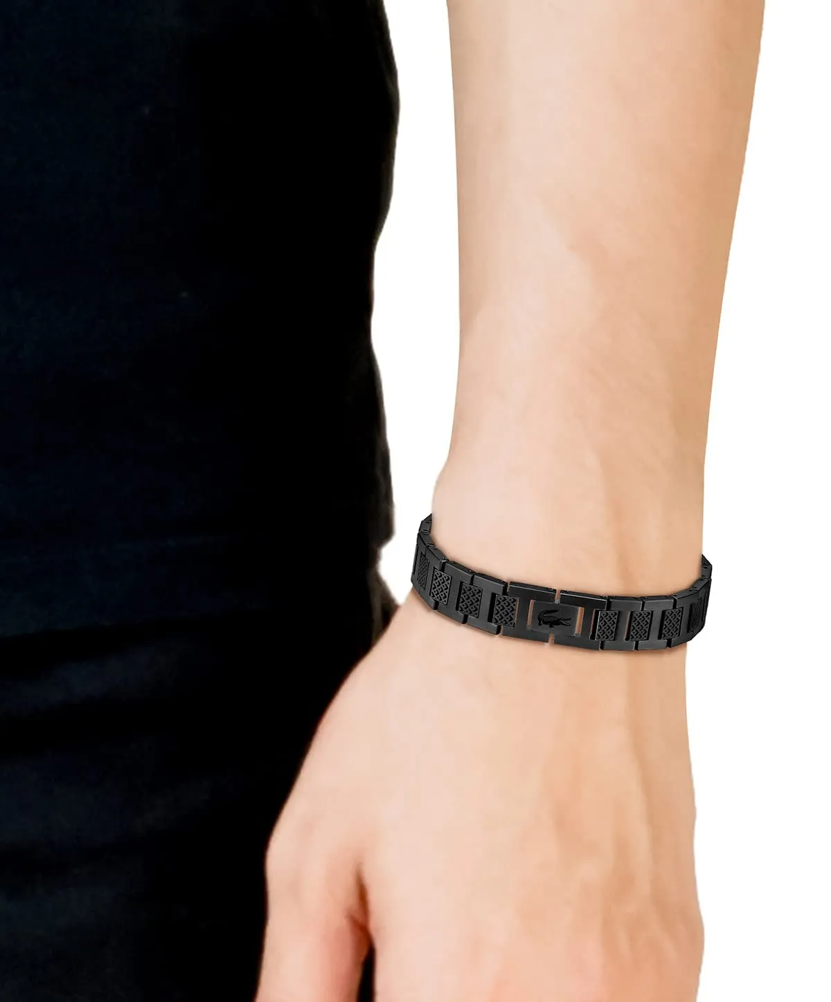 Lacoste Metropole Braccialetto a maglie da uomo Petit Piqué - 2040119 - immagine 2