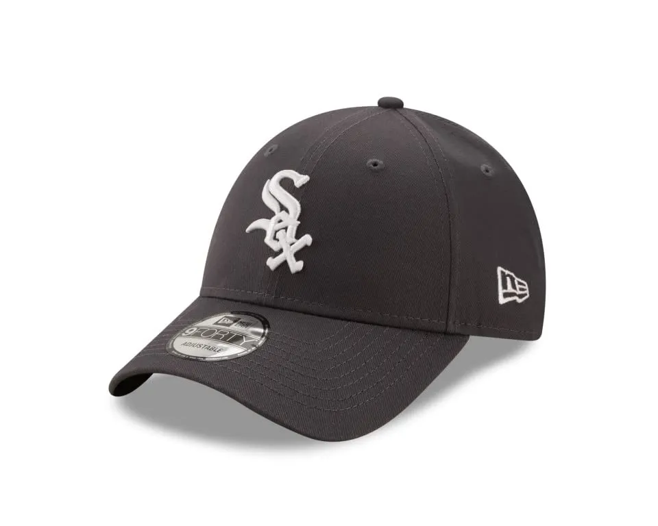 New Era Chicago White Sox MLB League Essential 9Forty Adjustable Cap - Gray White - immagine 1