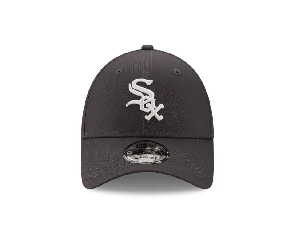 New Era Chicago White Sox MLB League Essential 9Forty Adjustable Cap - Gray White - immagine 2