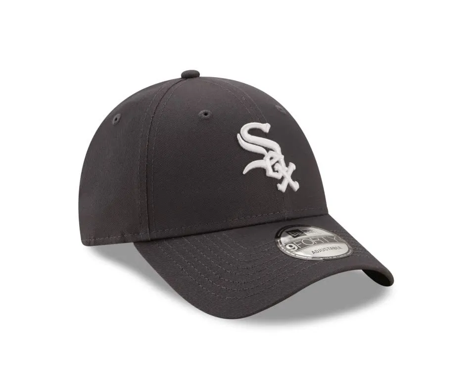 New Era Chicago White Sox MLB League Essential 9Forty Adjustable Cap - Gray White - immagine 3