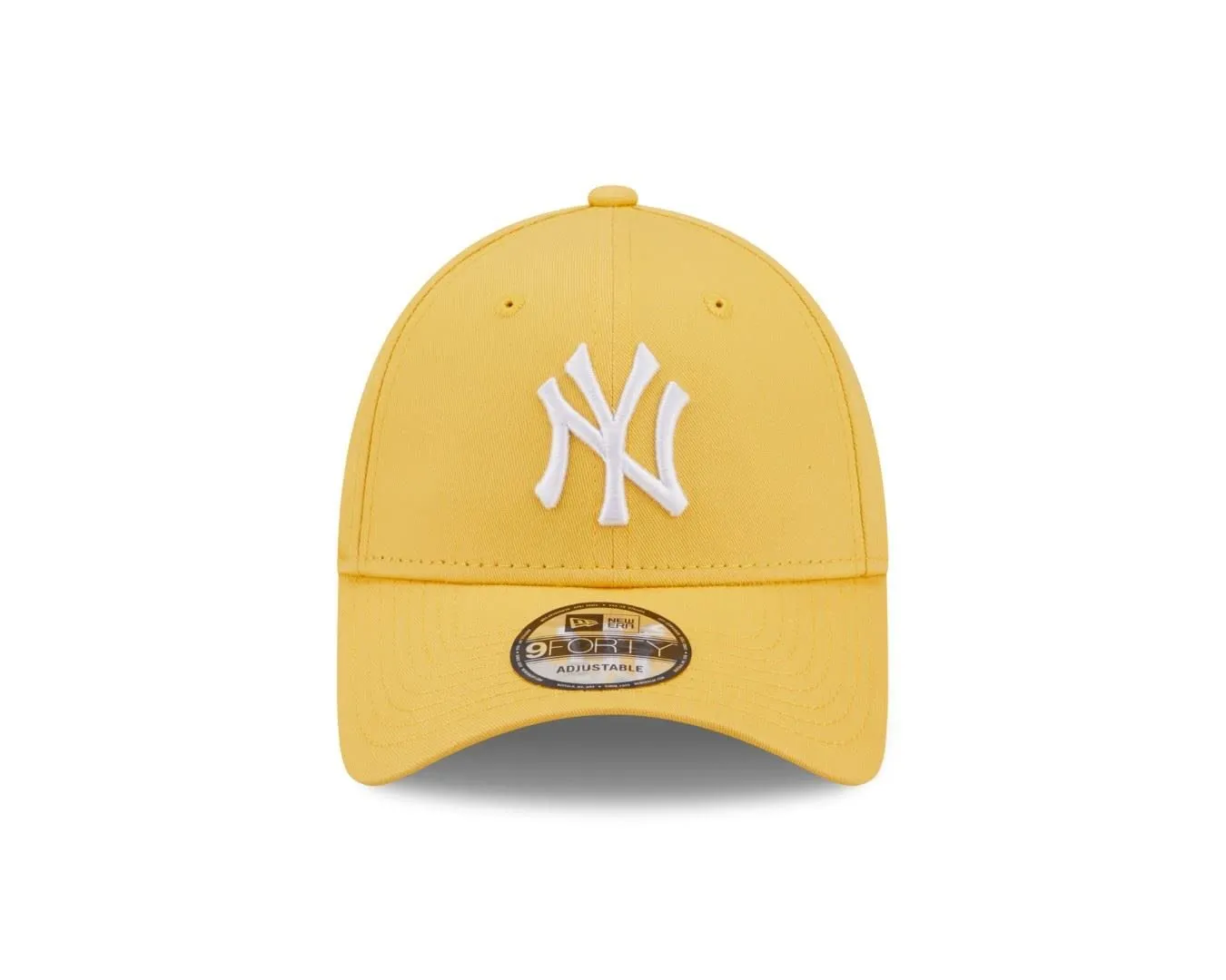 New Era York Yankees League Essential Verstellbare Basecap - Gelb - One Size - immagine 2