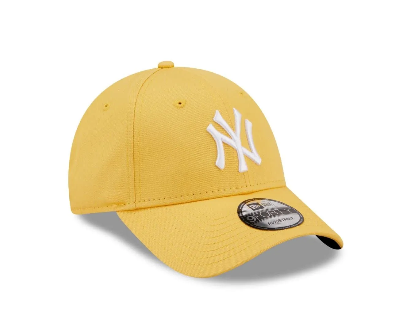 New Era York Yankees League Essential Verstellbare Basecap - Gelb - One Size - immagine 3