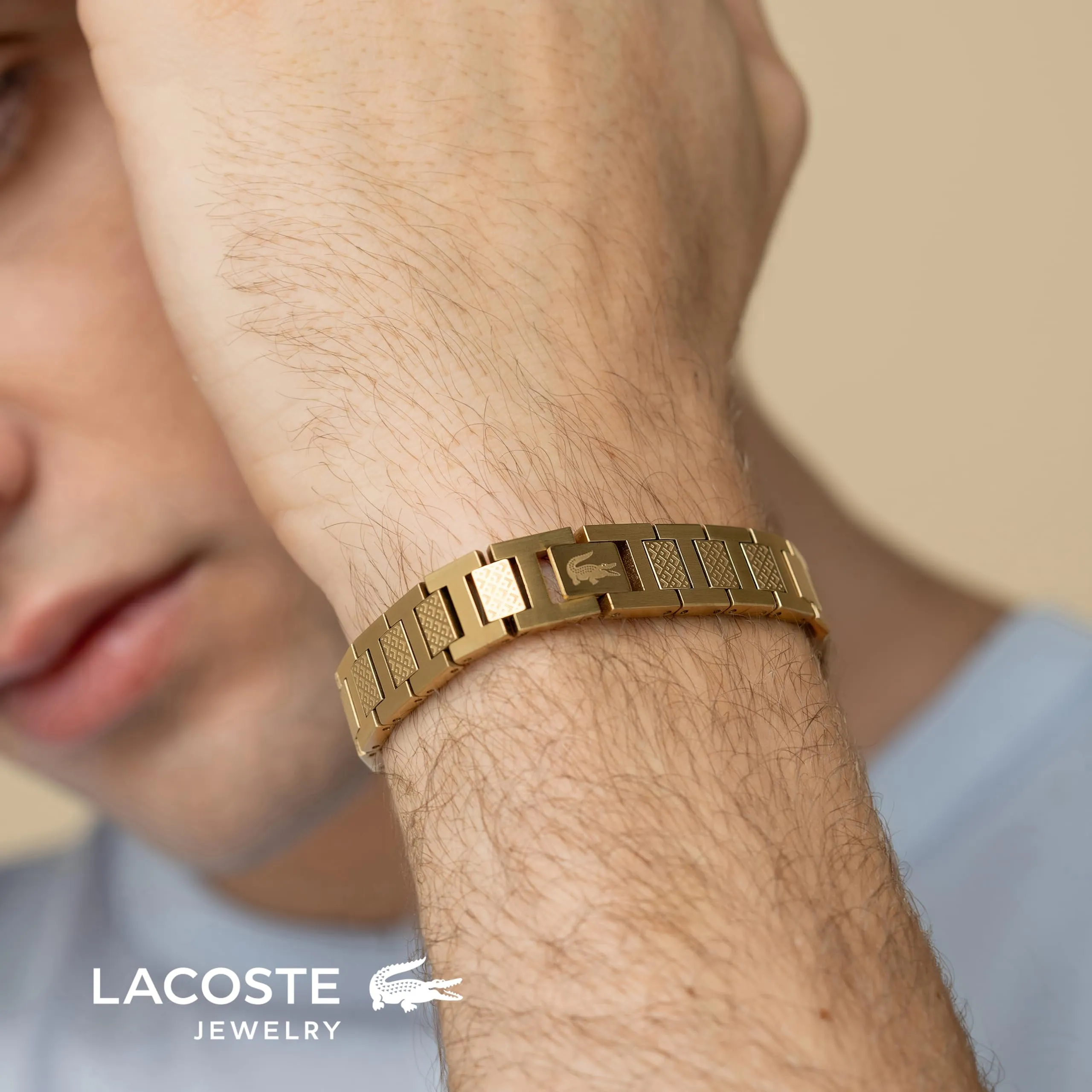 Lacoste Metropole Braccialetto a maglie da uomo 2040120 - immagine 2