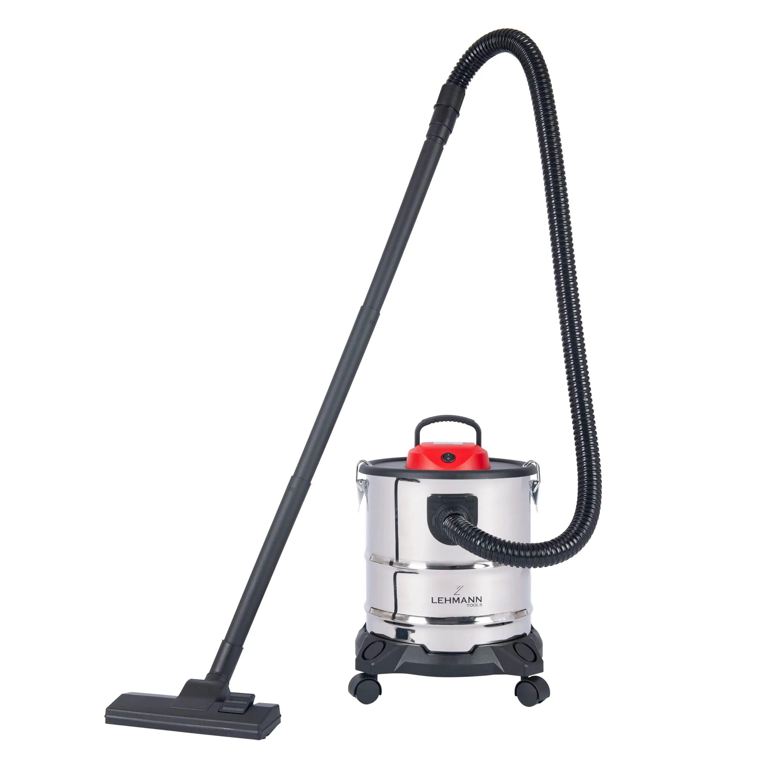 LEHMANN Haddo Aspirapolvere Industriale 2000W Aspiracenere Secco Umido 20 L con Funzione Soffiante, Argento - immagine 4