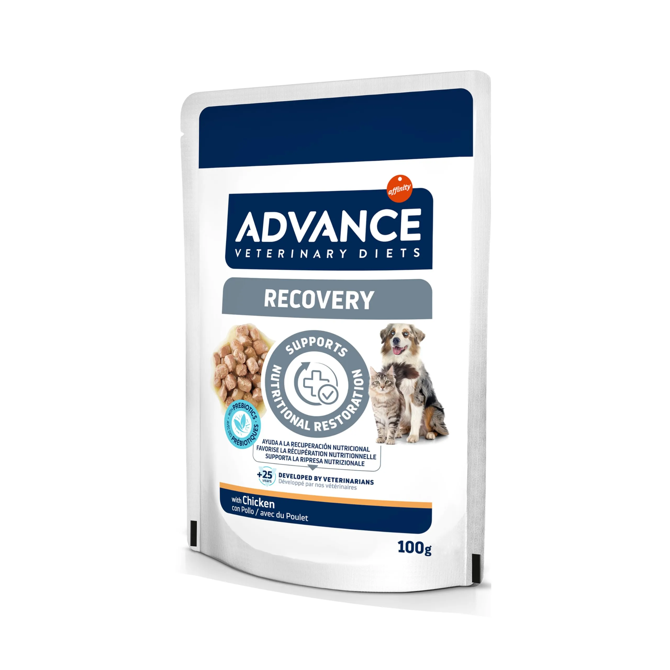 Affinity Advance Veterinary Diets Recovery Cibo Umido per Cani e Gatti, 11 bustine da 100g - immagine 3