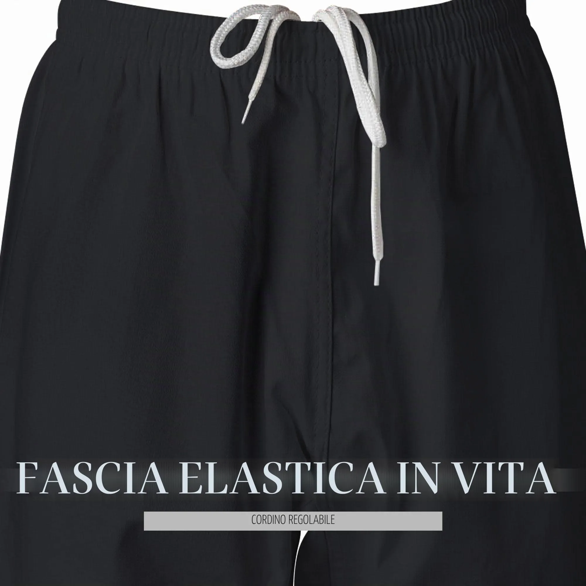 Mytra Fusion Karate Gi adulto con Cintura, 200g (Nero, 2/150) - immagine 7