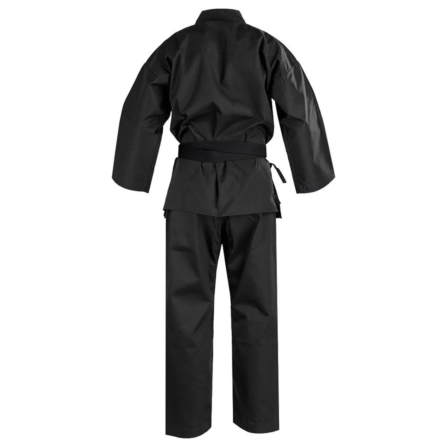Mytra Fusion Karate Gi adulto con Cintura, 200g (Nero, 5/180) - immagine 4