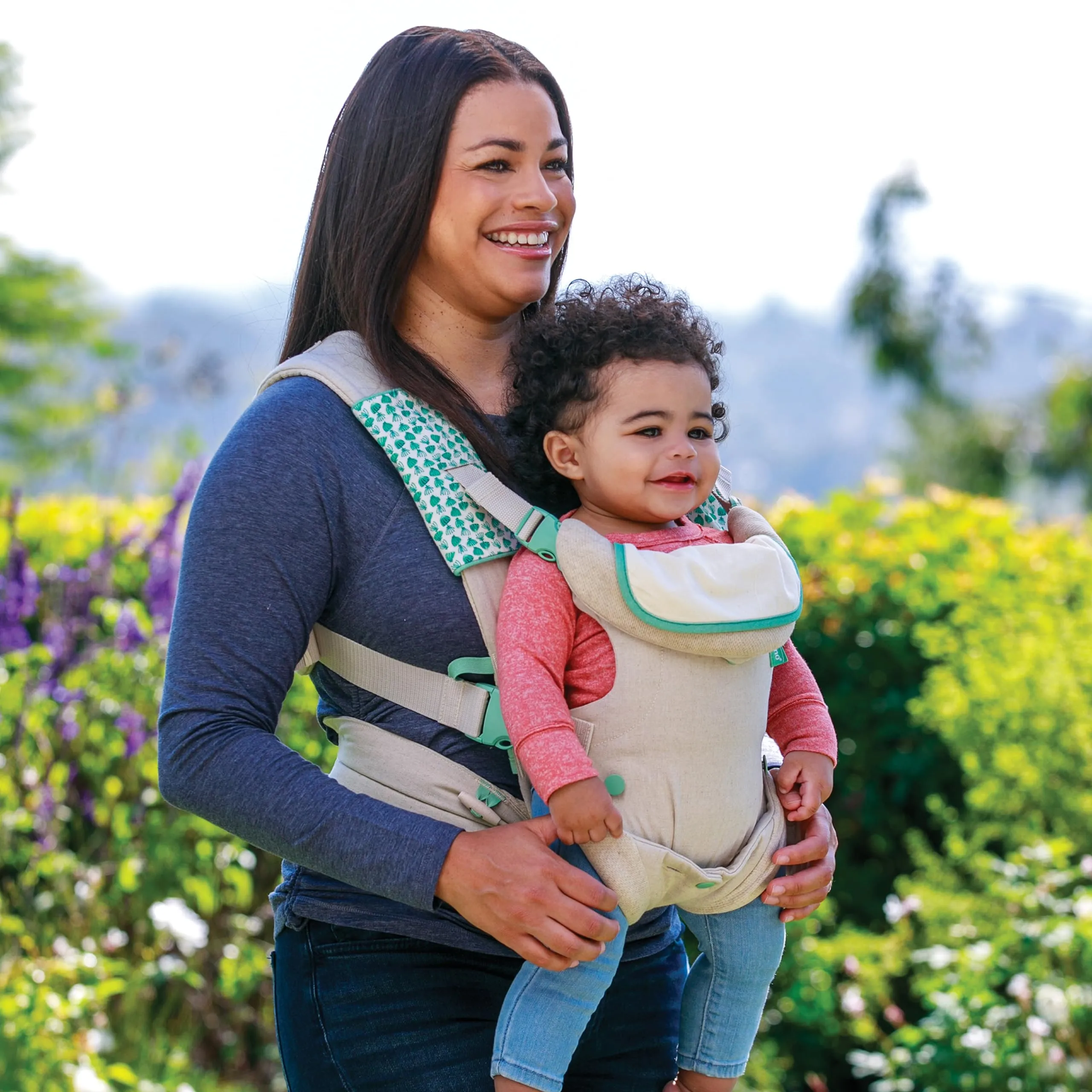 Infantino Nature & Nurture 4-in-1 Flip Advanced Baby Carrier, 3.6 to 14.5 kg - immagine 6
