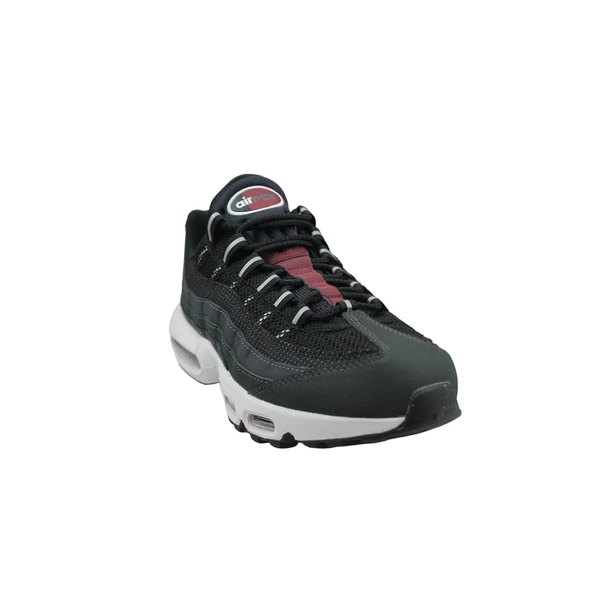 Nike Air Max 95 Men's Shoes - Anthracite Black Team Red Summit White - 46 EU - immagine 3