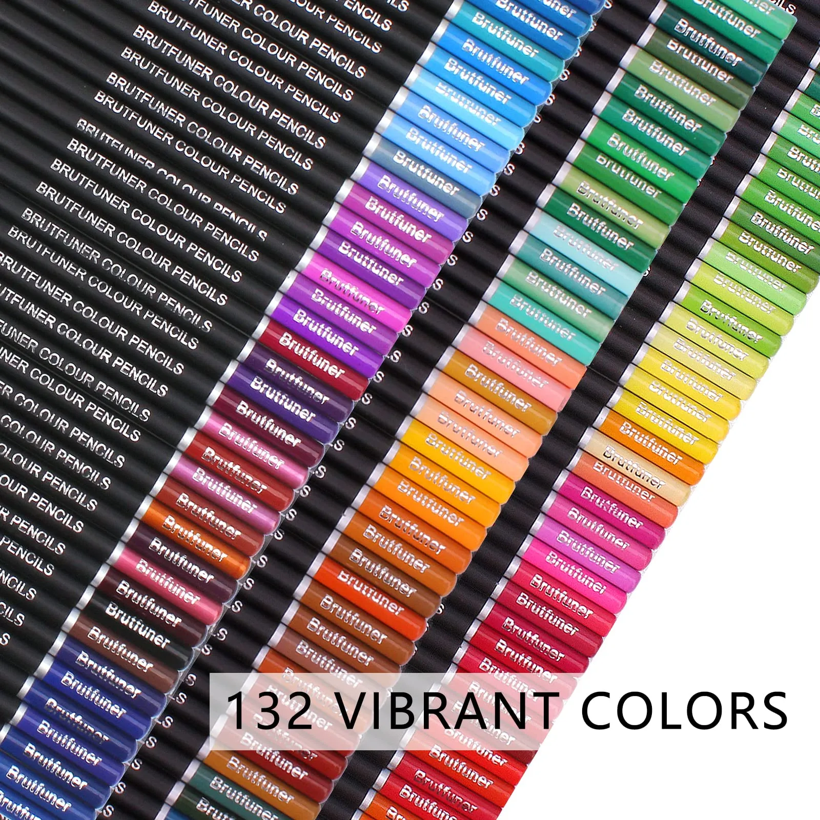 Melifluo Set di 132 Matite Colorate con Borsa Portatile con Cerniera - immagine 7