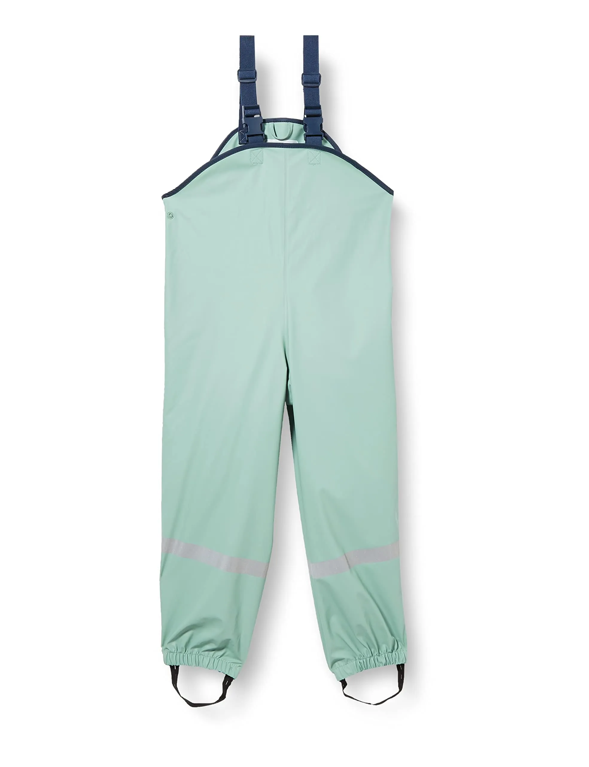 Playshoes Pantaloni Fango Salopette Antipioggia Unisex Bambini e Ragazzi, Verde Pastello, 98 - immagine 1