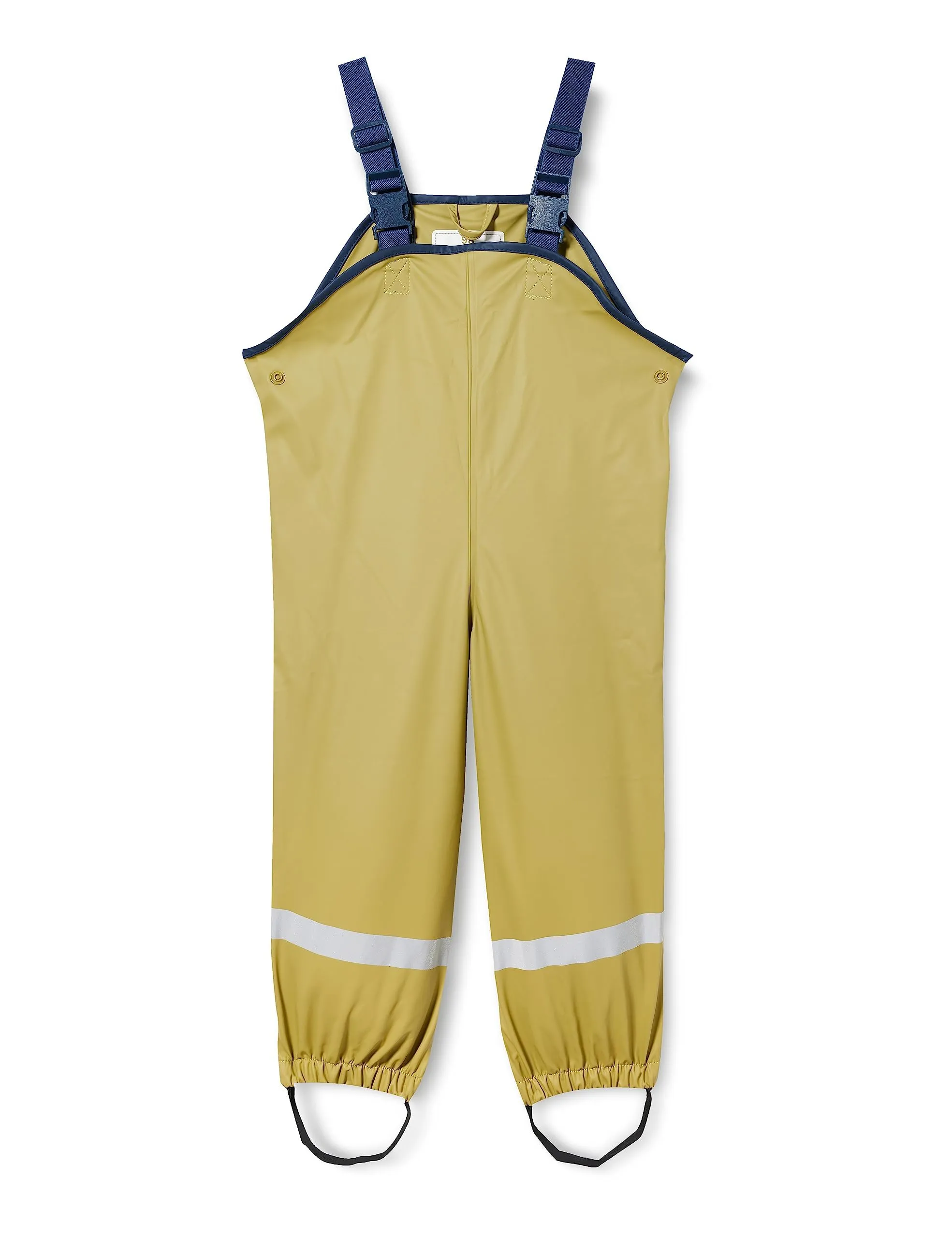 Playshoes Pantaloni Fango Salopette Antipioggia Sfoderati Unisex Bambini e Ragazzi, Oliva, 92 - immagine 1