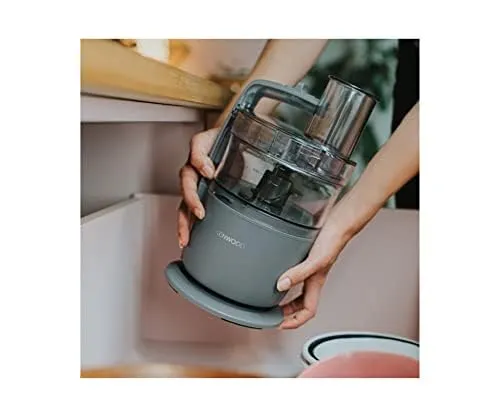 Kenwood MultiPro Go FDP22.130GY Robot Tritatutto da Cucina, Tagliaverdure Elettrico con Accessorio Express Serve, Ciotola 1.3L, 650W - immagine 2