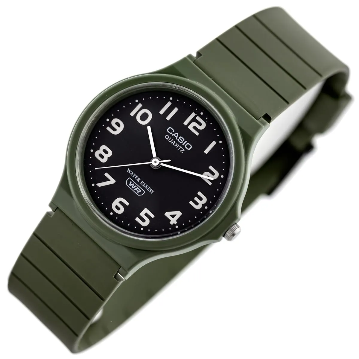 Casio MQ-24UC-3BDF Orologio analogico verde/nero - immagine 2